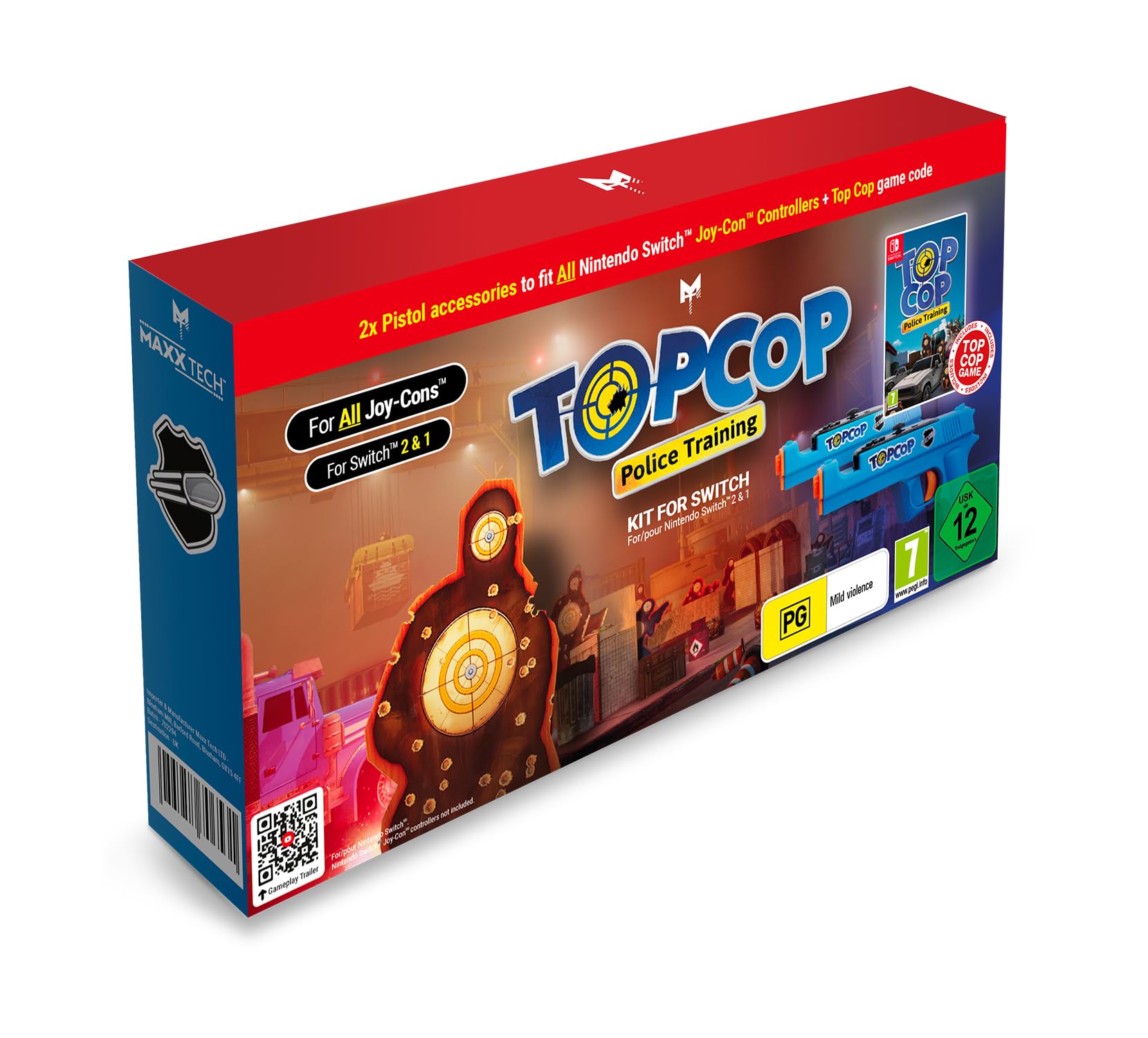 Top Cop: Police Training Game & Gun Kit [Nintendo Switch]
