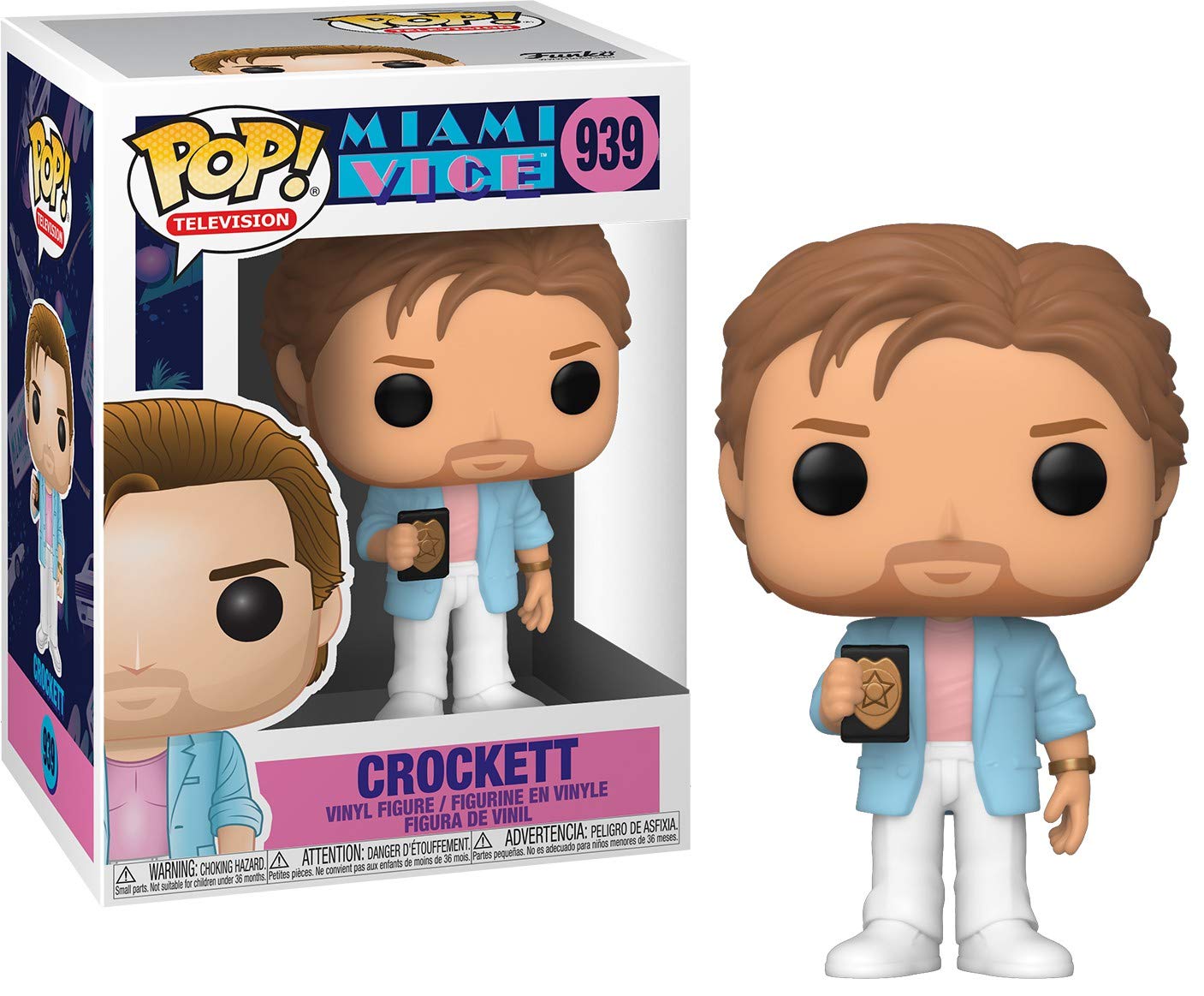 Funko Pop! Television - Crockett Vinyl Figure #939 (41051) 2