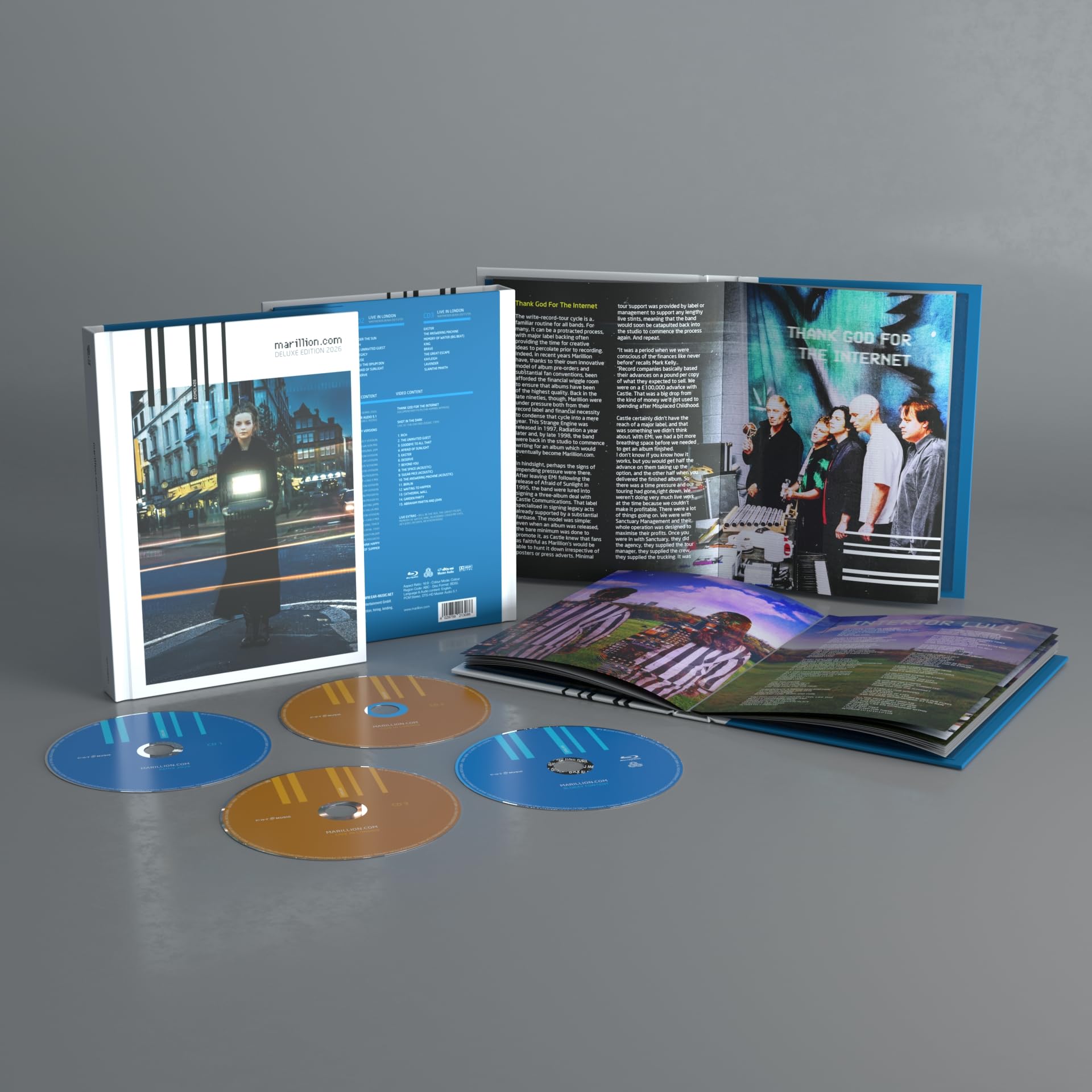 Marillion - Marillion.Com [Deluxe Edition CD & Blu-ray] 2