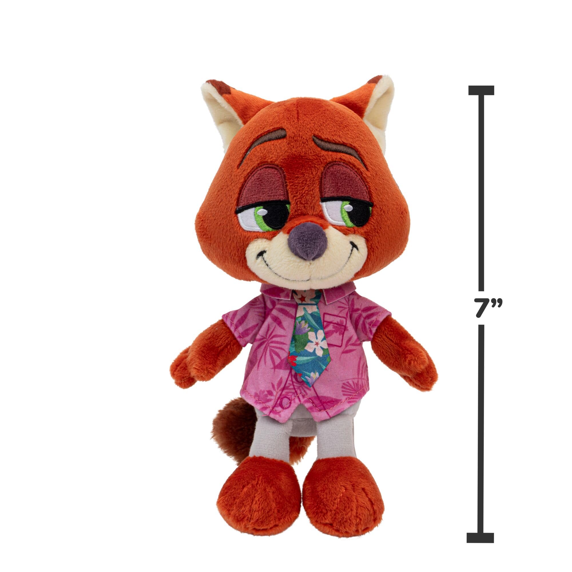 Disney's Zootropolis 2 8" Plush Nick Wilde - Stuffed Animal Toy for Kids & Collectors 9