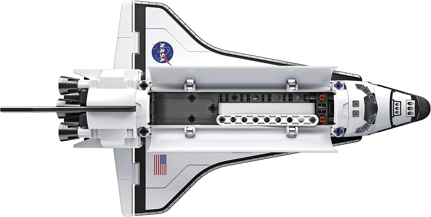 Clementoni NASA Floating Shuttle - Educational Space Model Kit for Kids 8+ 5