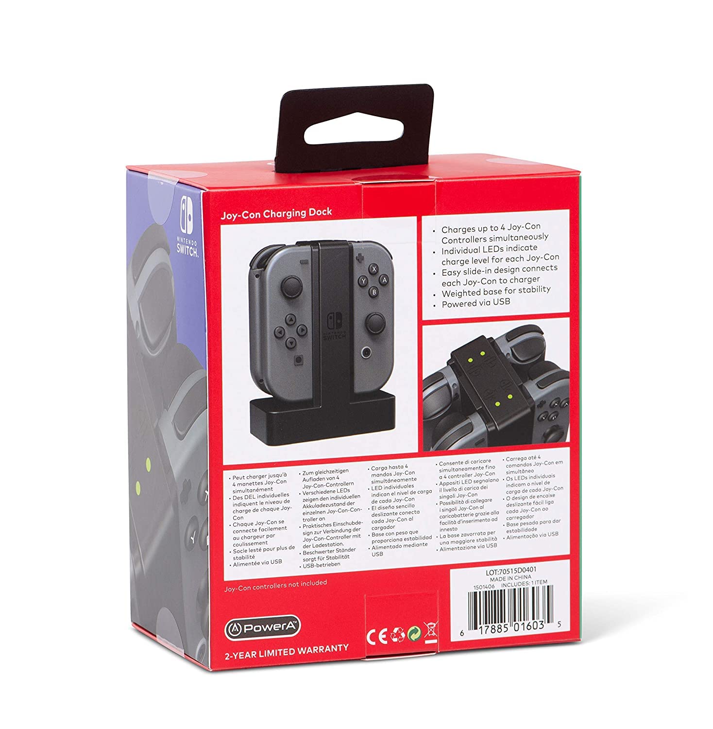 PowerA-Ladestation für Nintendo Switch Joy-Con-Controller – Nintendo-lizenziert 11