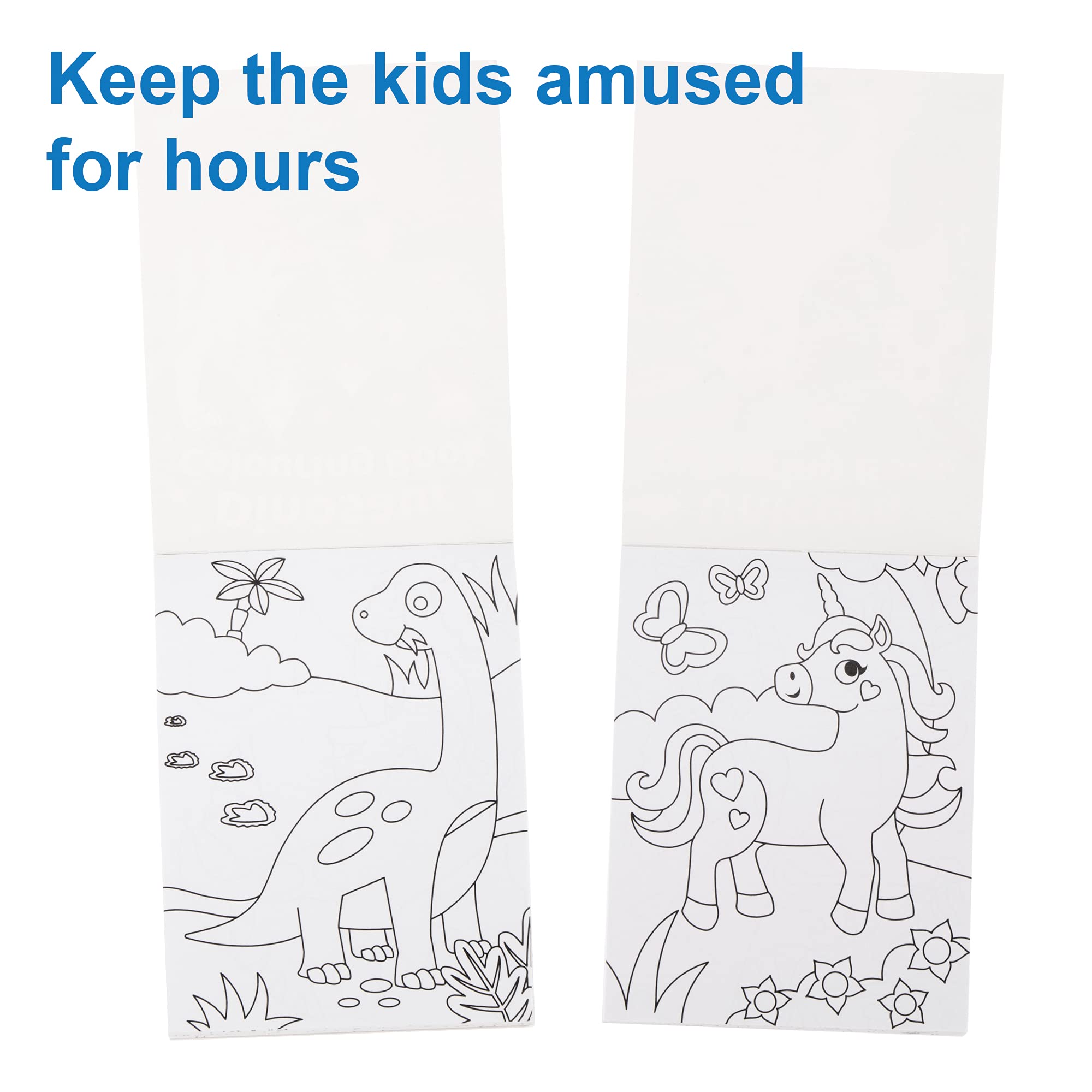 Baker Ross FE577 Mini Colouring Books - Pack of 12 | 20 Pages Each | 12 x 16 cm 5
