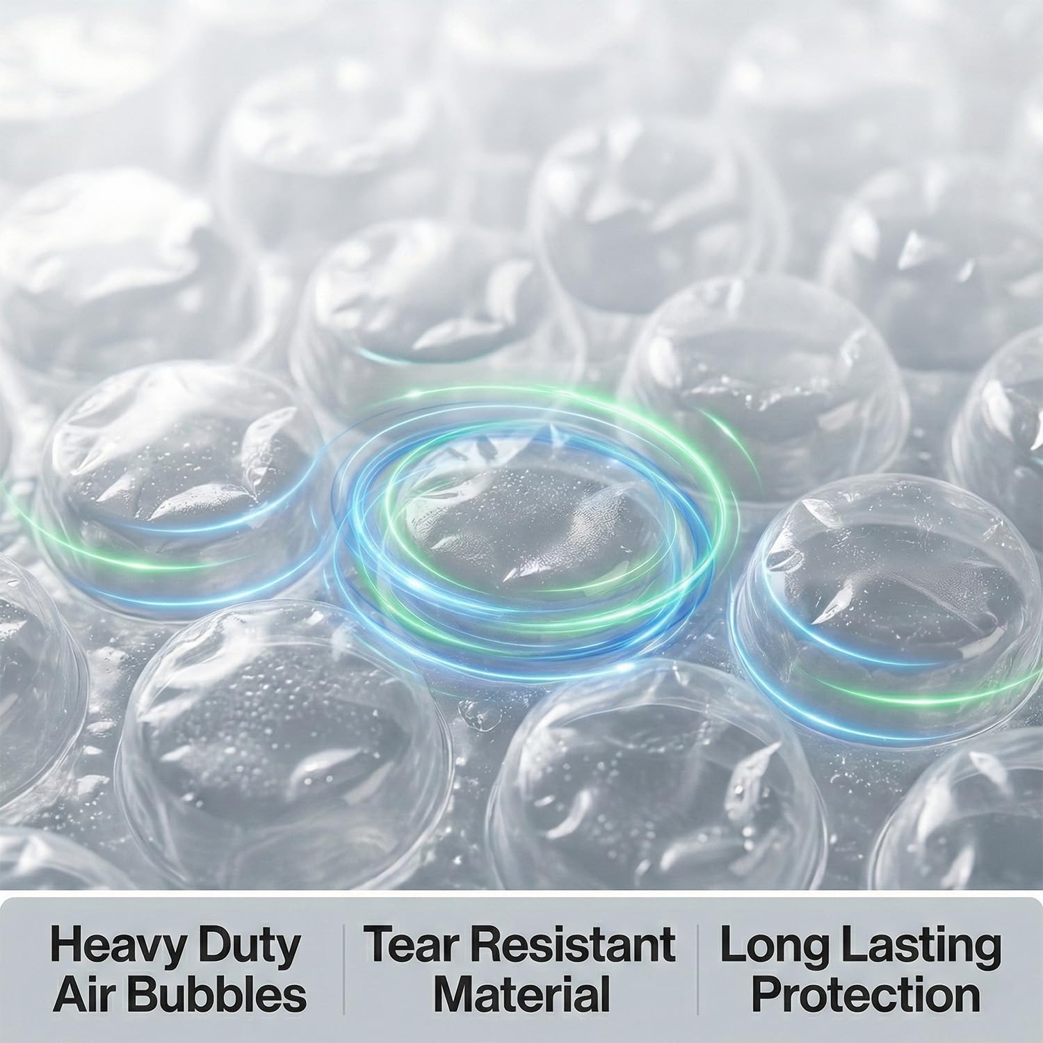 Rainberg Bubble Wrap Roll - 300mm x 5m | Tear-Resistant | Recyclable | Shock Absorbing 3
