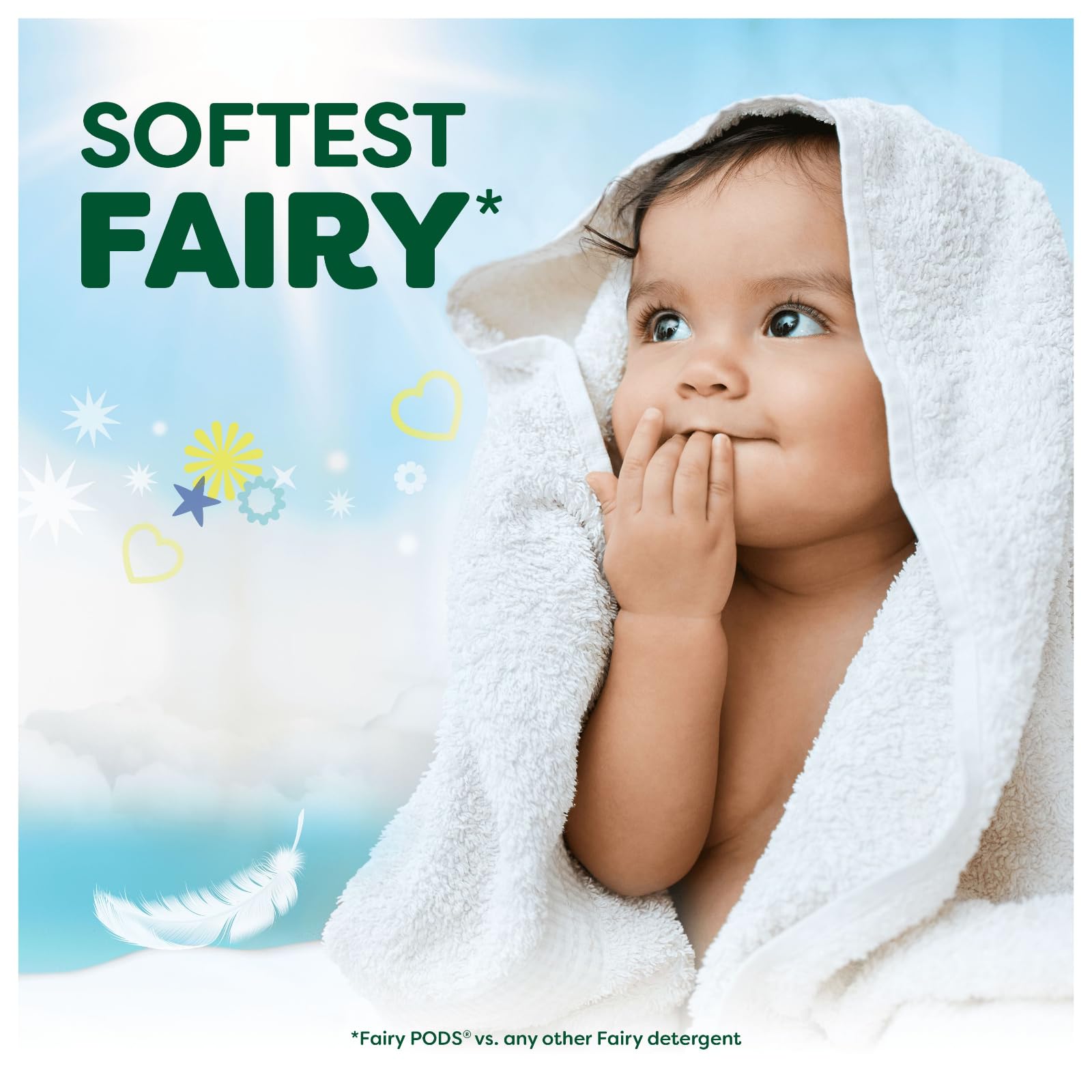 Fairy Non Bio The Big One PODS Laundry Detergent Capsules for Sensitive Skin, Floral Scent, 40 Count 5