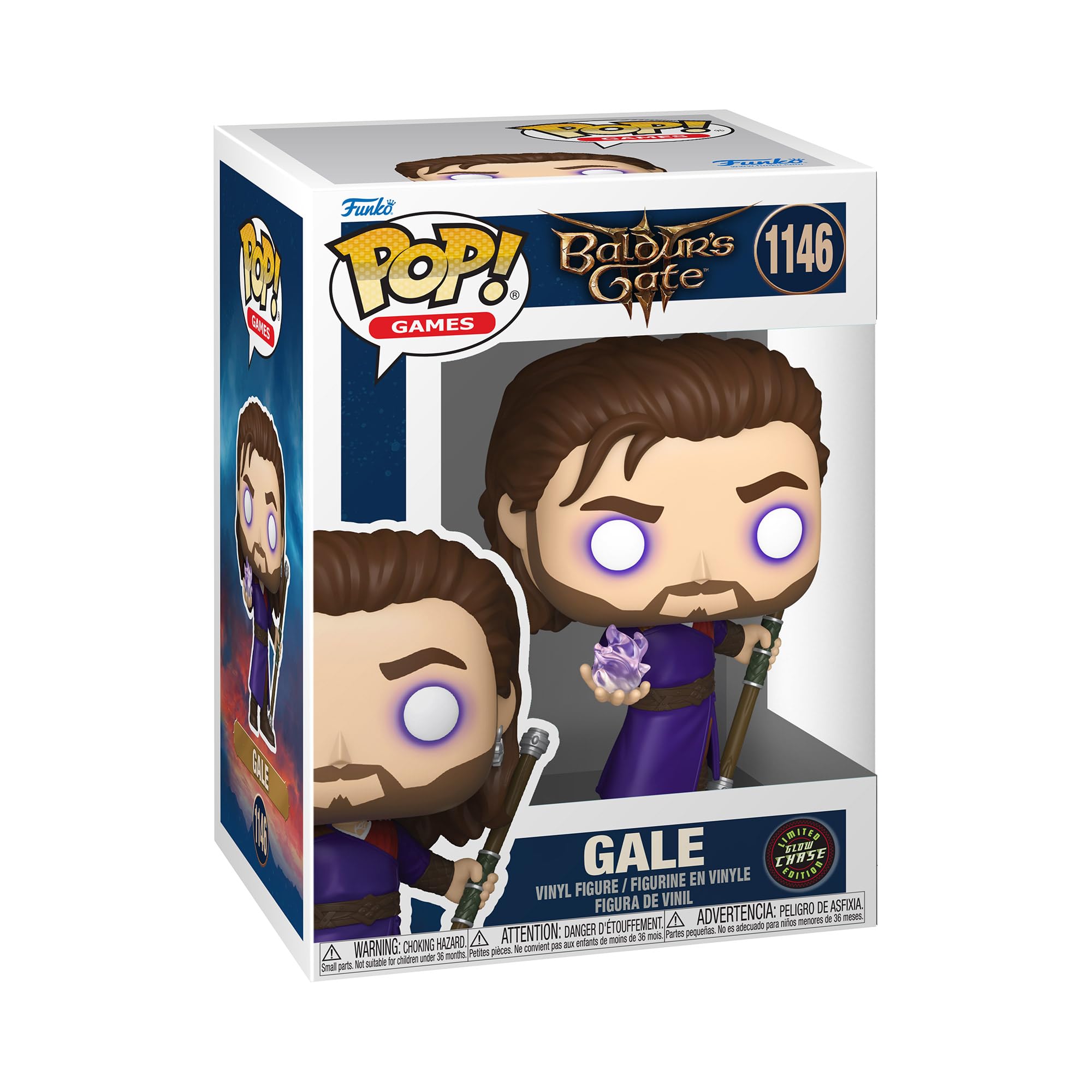 Funko Pop! Games: Baldur's Gate 3 - Gale Vinyl Figure | 3.75 Inches 3