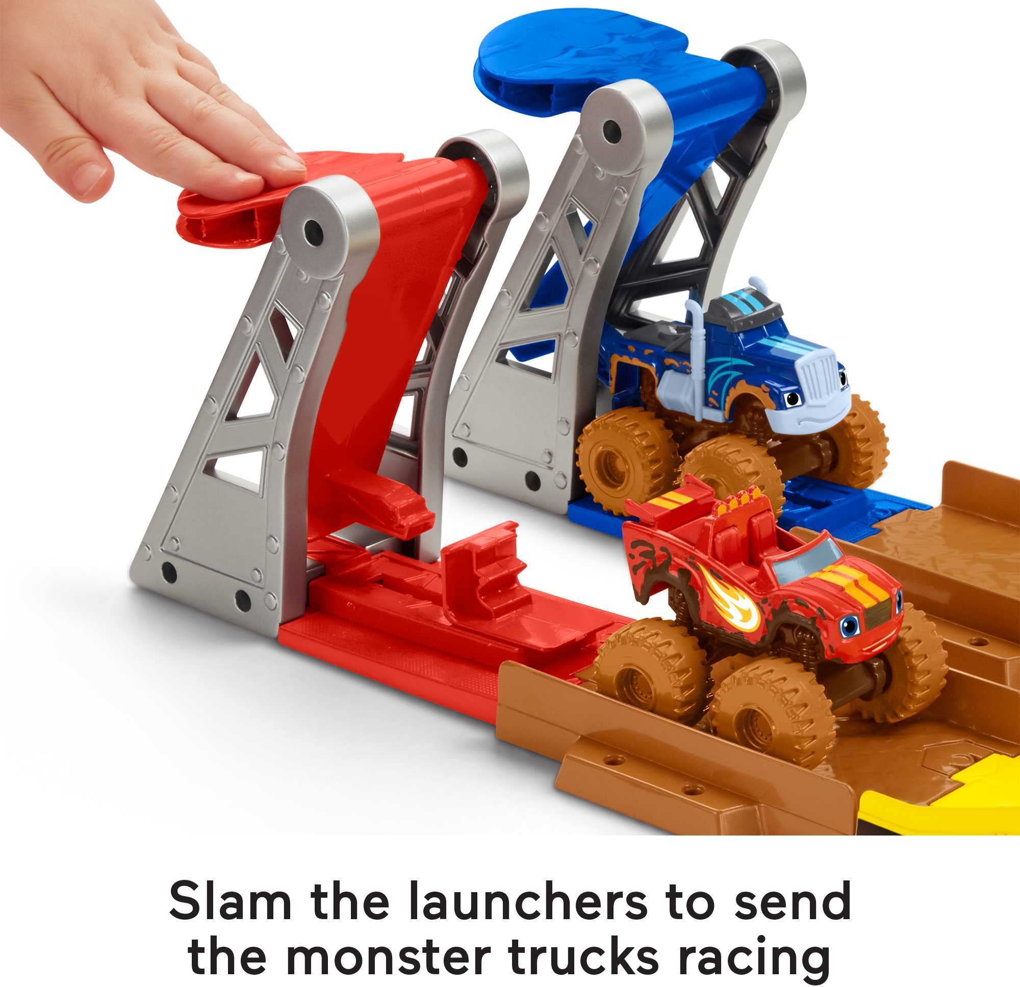 Fisher-Price Nickelodeon Blaze en de Monster Machines Mud Pit Race Track 6