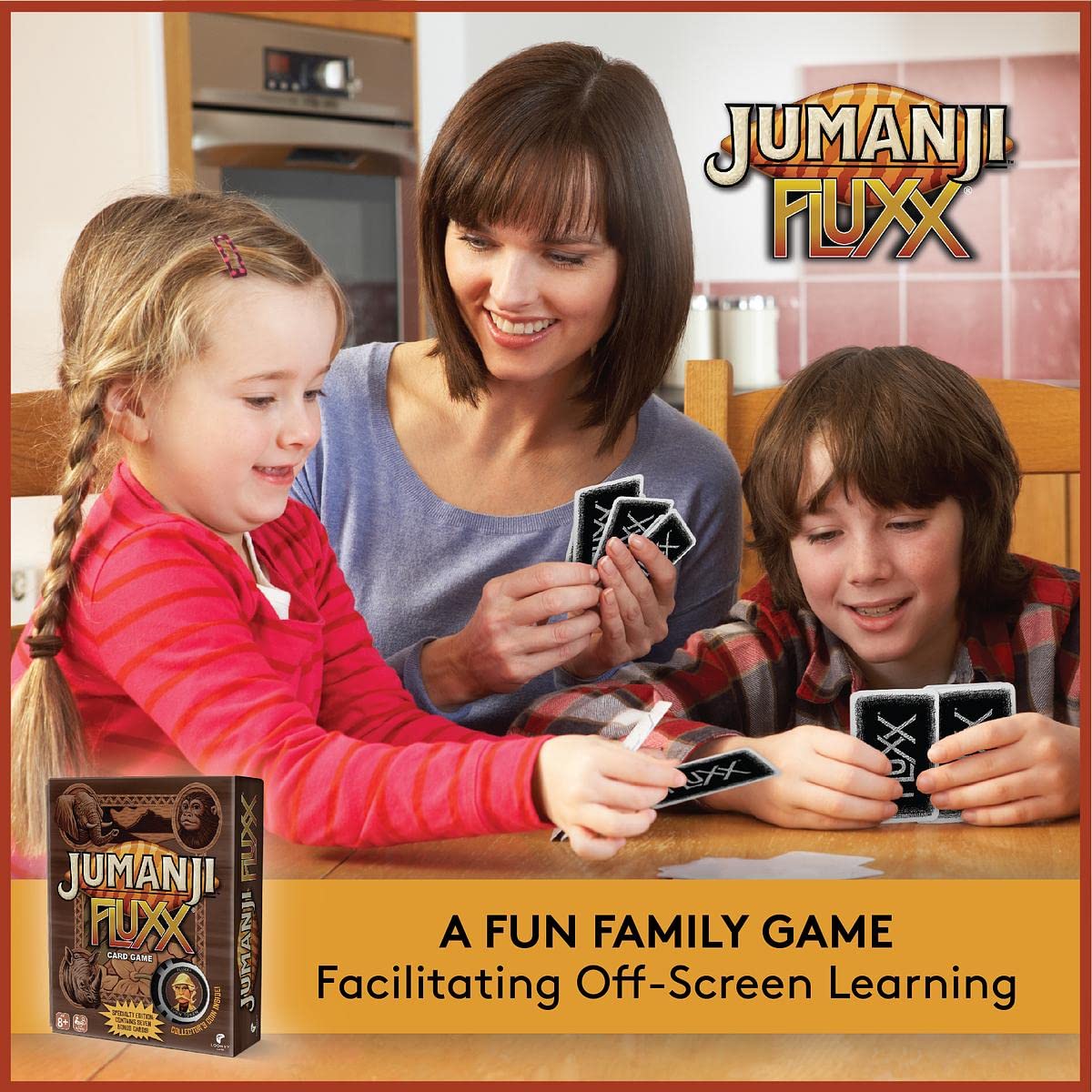 Looney Labs Jumanji Fluxx Specialty Edition Card Game | 2-6 Players | Ages 8+ 6