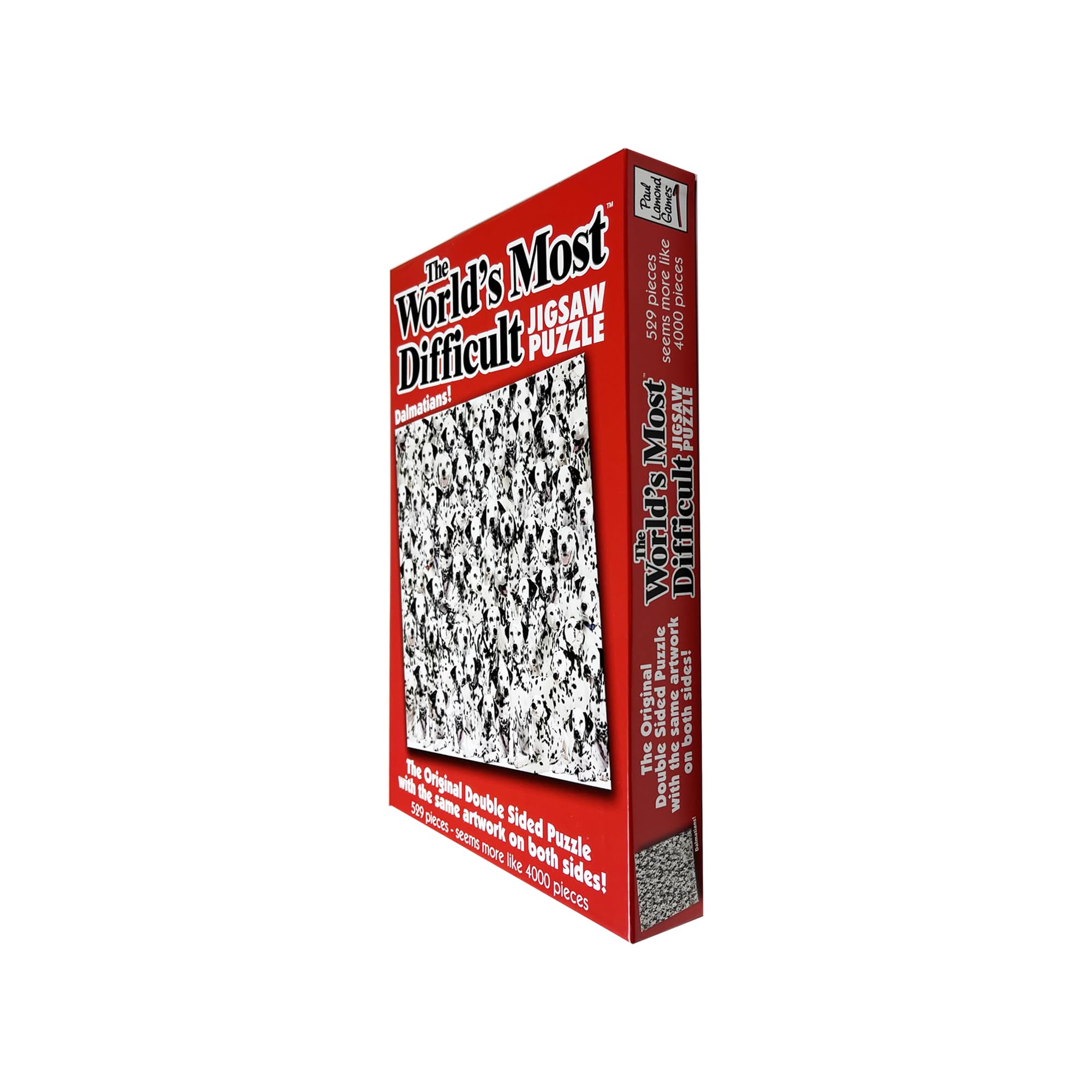 Paul Lamond Games World's Most Difficult Jigsaw Puzzle - Dalmatians 529-Piece Double-Sided Puzzle 6