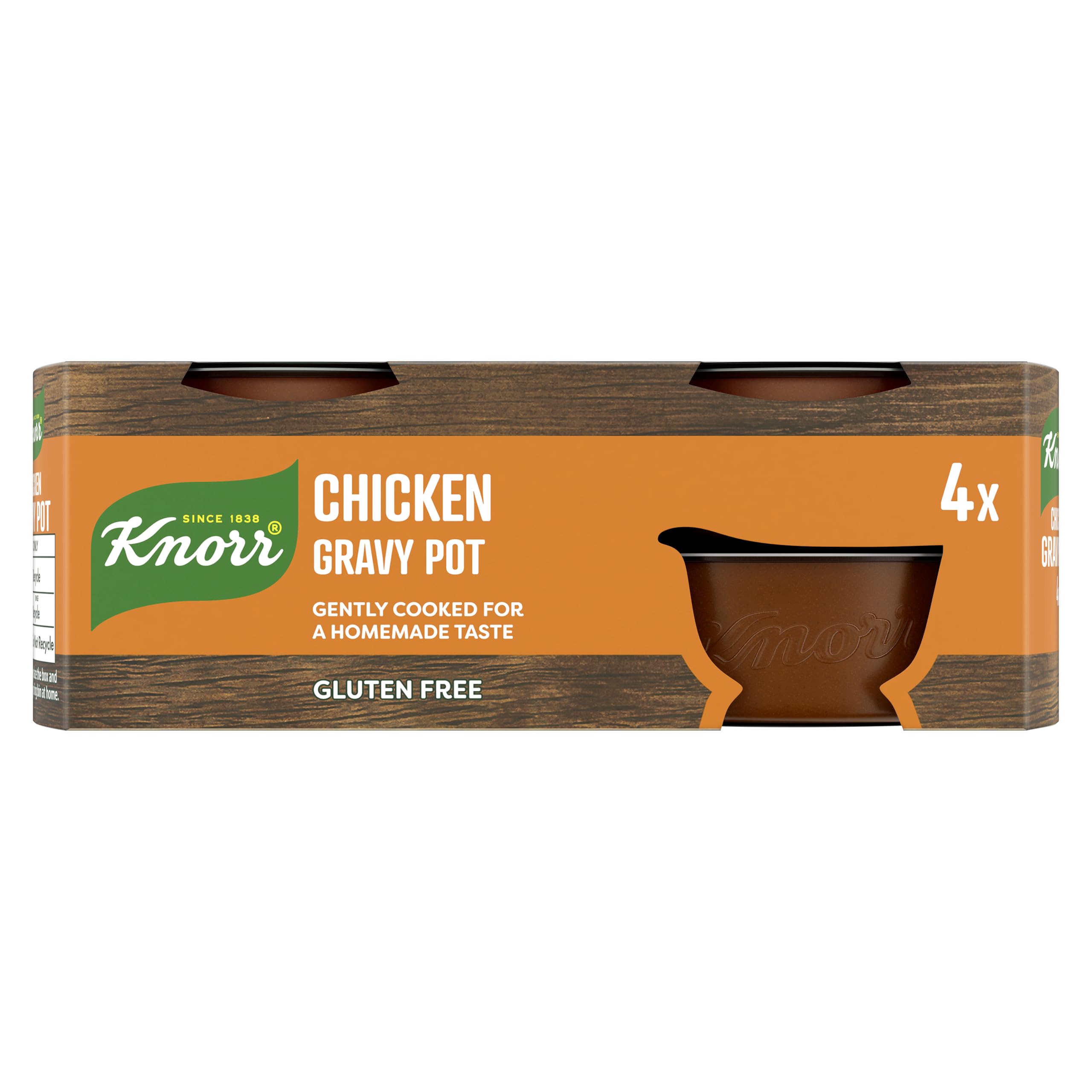 Knorr Chicken Gravy Pot - Gluten Free, No Artificial Colours or Preservatives | 112g