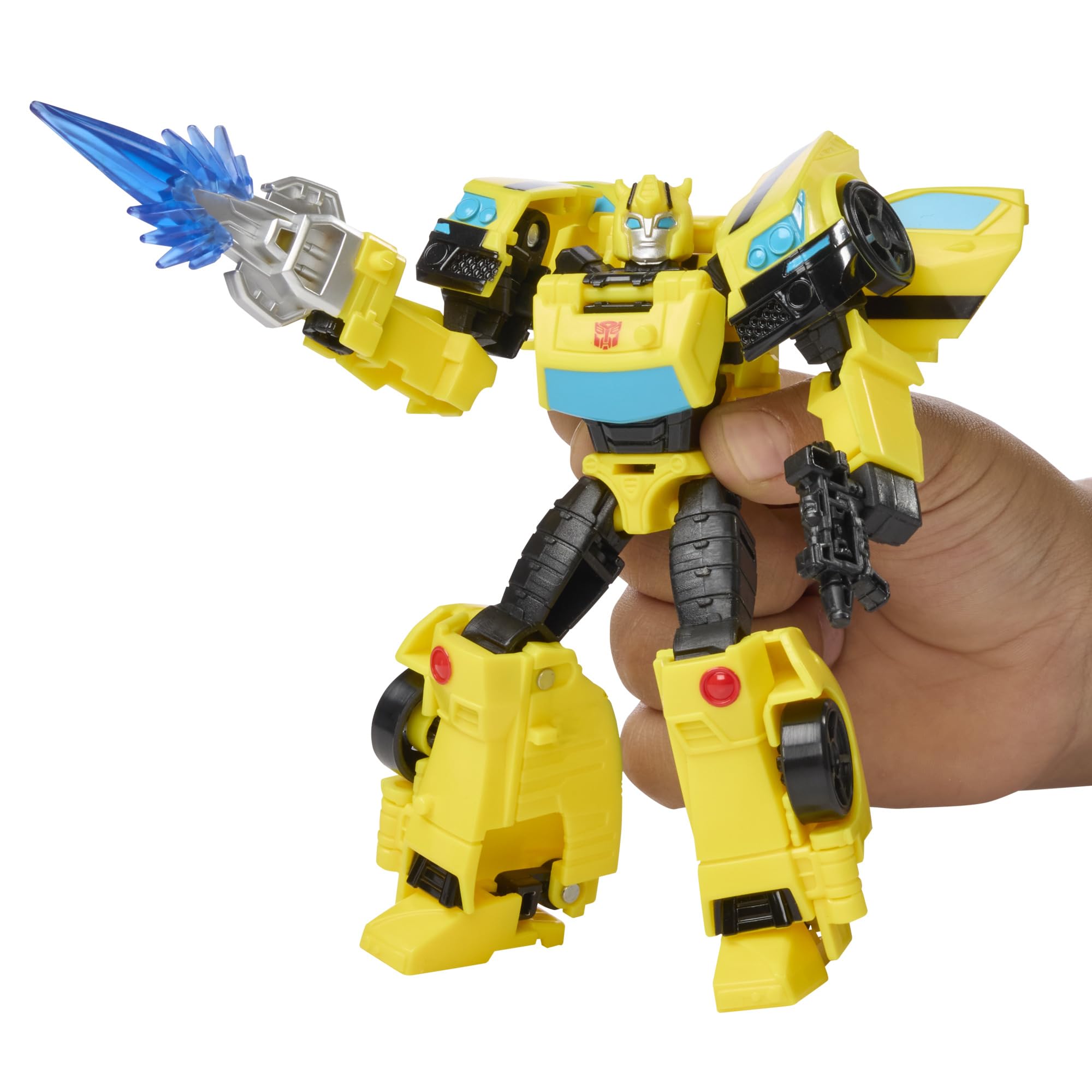Transformers Bumblebee Action Figure - 2-in-1 Robot to Car Conversion | 18 Steps | 5 Inches
