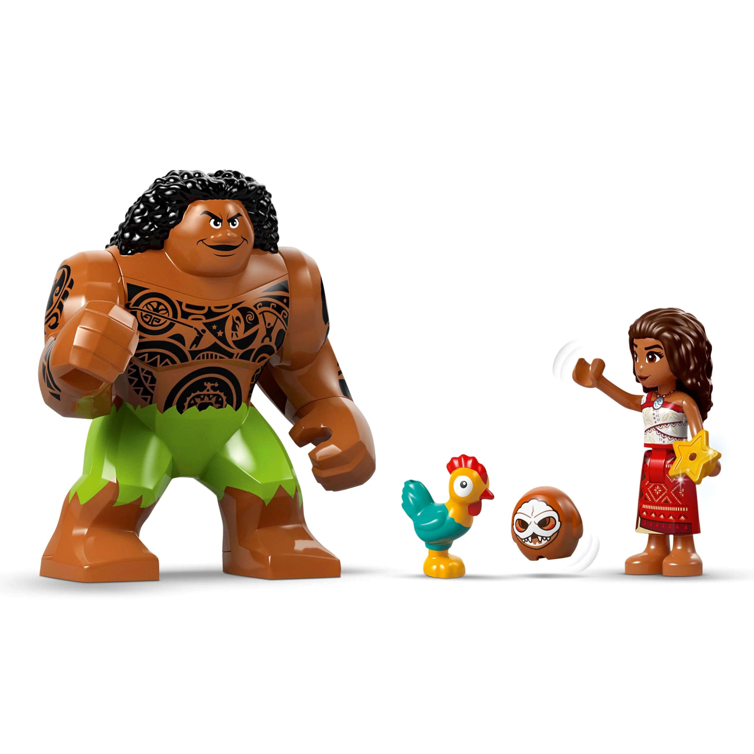 LEGO Disney Moana 2 Kakamora Barge Building Set - 572-Piece Boat Playset with Characters