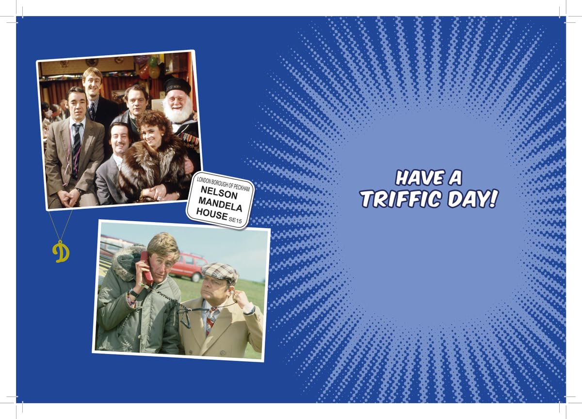 Danilo Promotions LTD Only Fools and Horses 'Happy Birthday Dave' Birthday Card | Standard Size