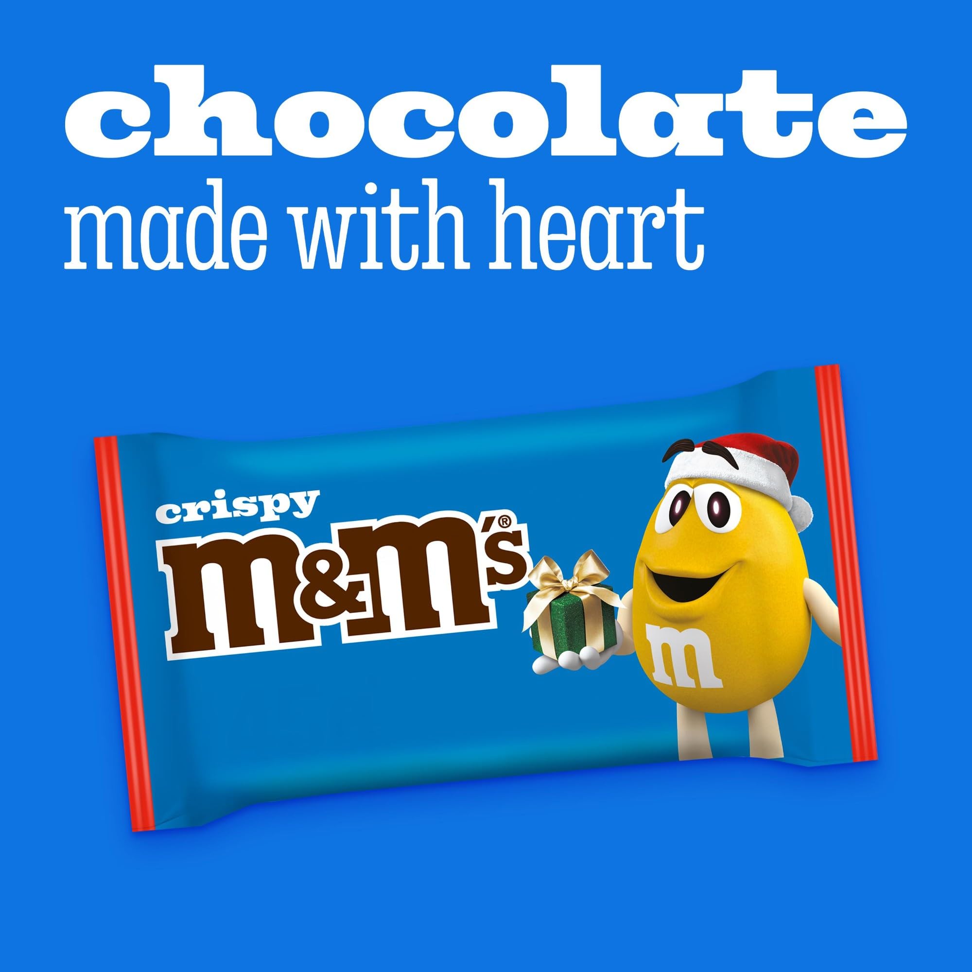 M&M's Milk Chocolate Crispy Santa 5-Pack Multipack 4