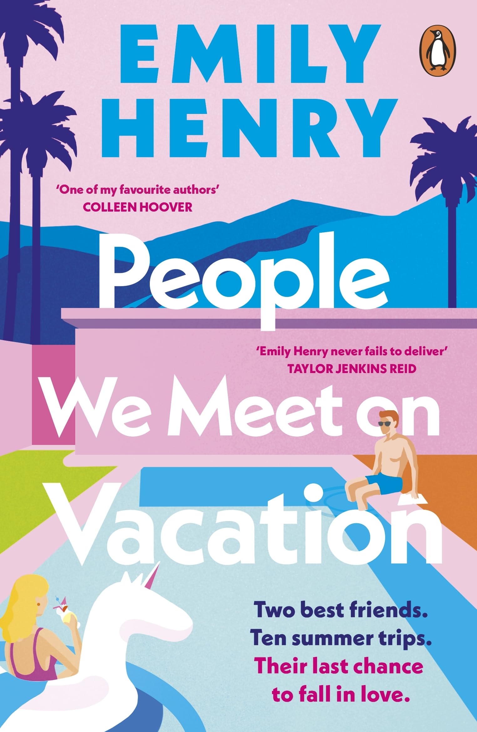 Penguin People We Meet On Vacation by Emily Henry | Paperback | Enemies to Lovers Romance