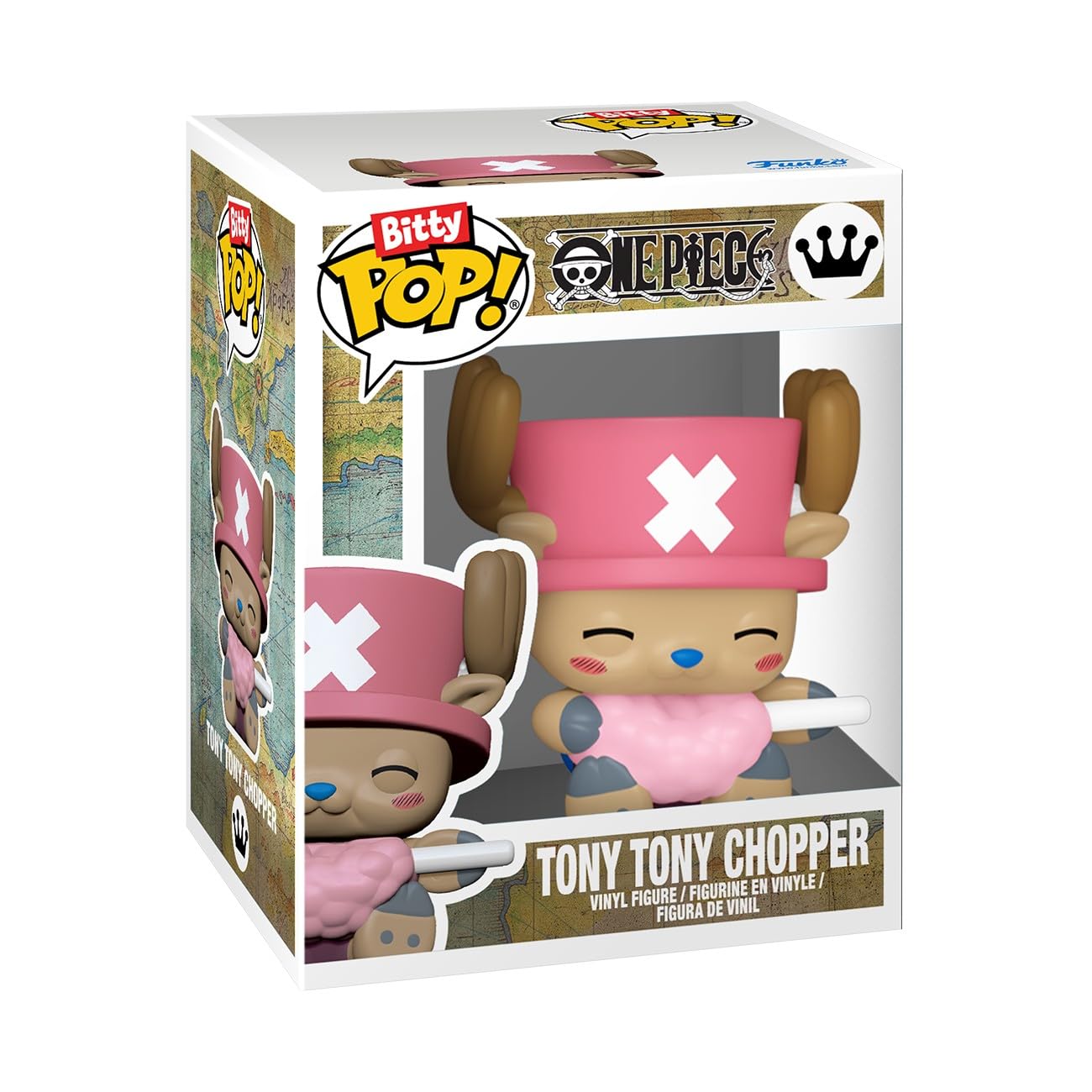 Funko Bitty POP! One Piece Going Merry - Luffy & Chopper Chibi Figures 4