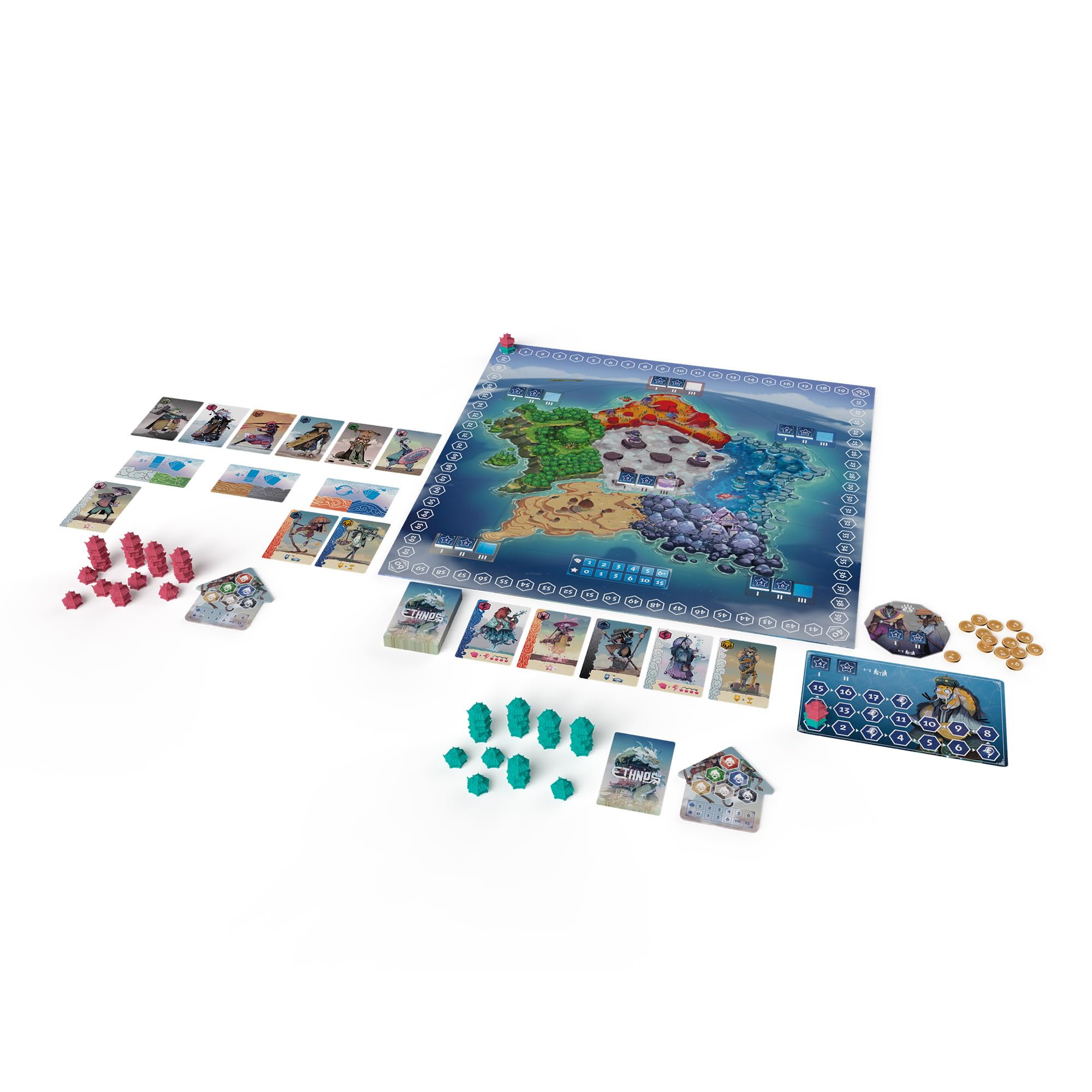 CMON Ethnos 2. Edition Brettspiel 3