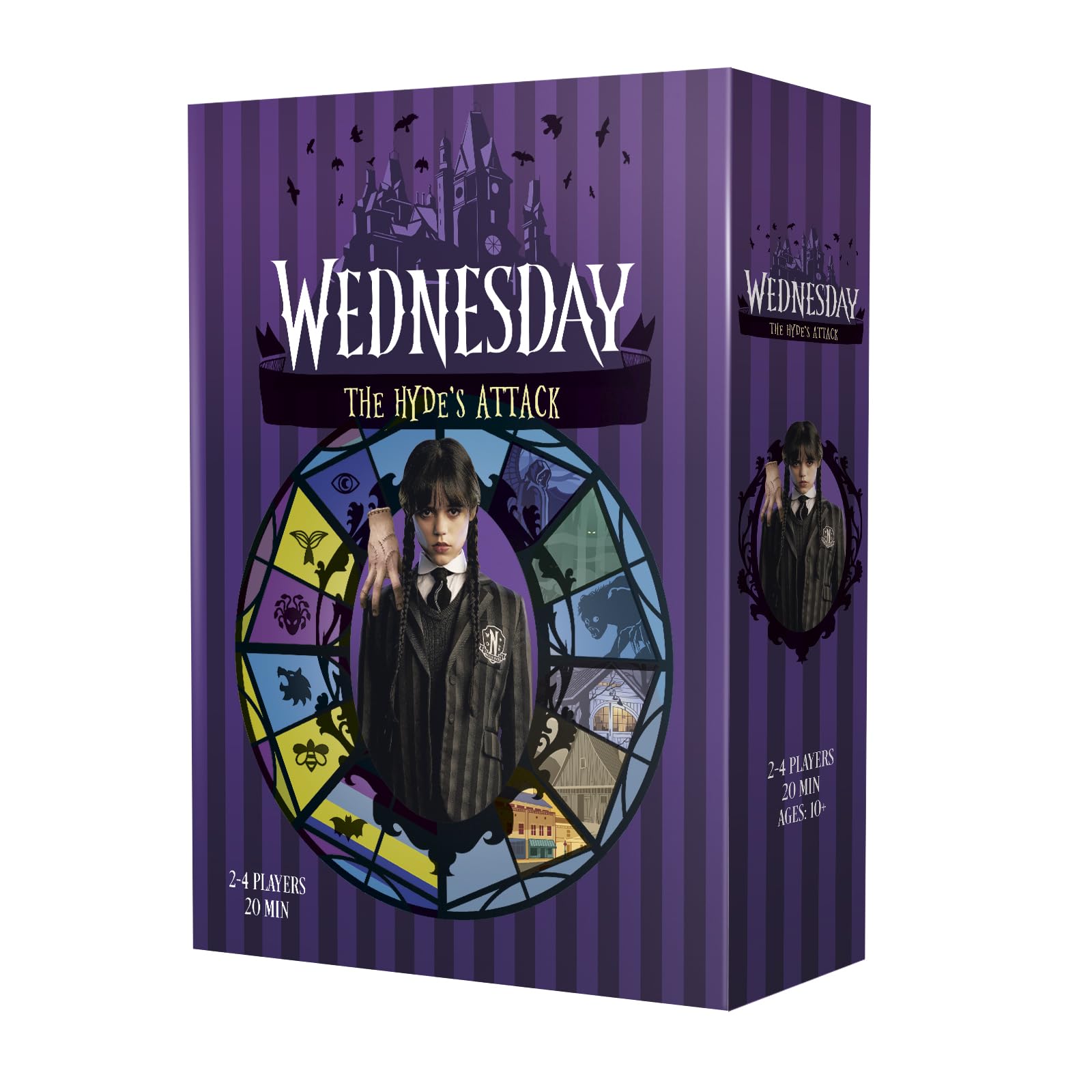 Mixlore Wednesday - The Hyde's Attack | Cooperative Board Game | Ages 10+ | 4 Players