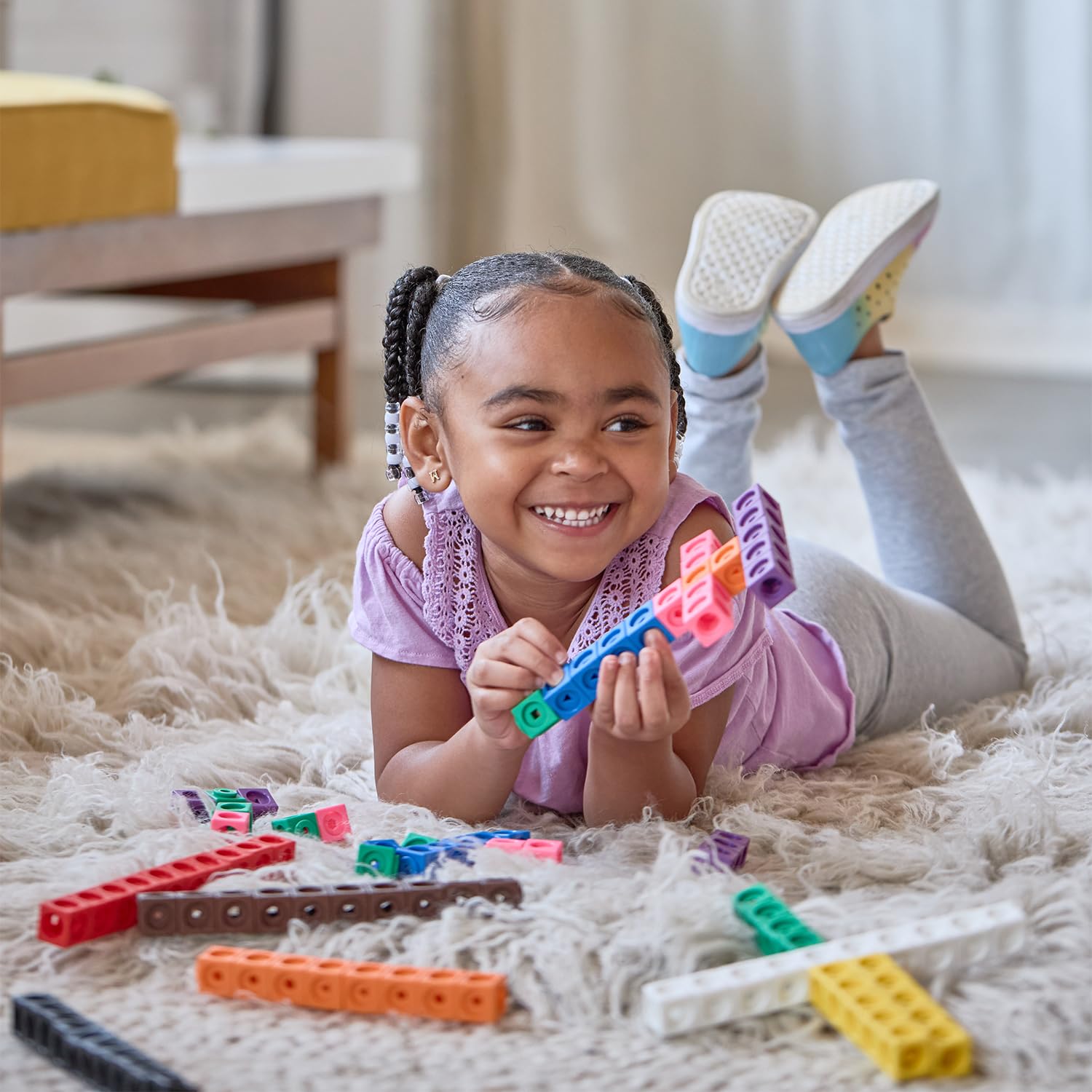 edxeducation Math Cubes - Set of 100 Linking Cubes for Early Maths & STEM | Ages 3+