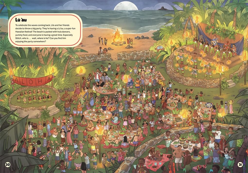 Studio Press Where's Stitch?: A Limited Halloween Edition Disney Search-and-Find Activity Book 4