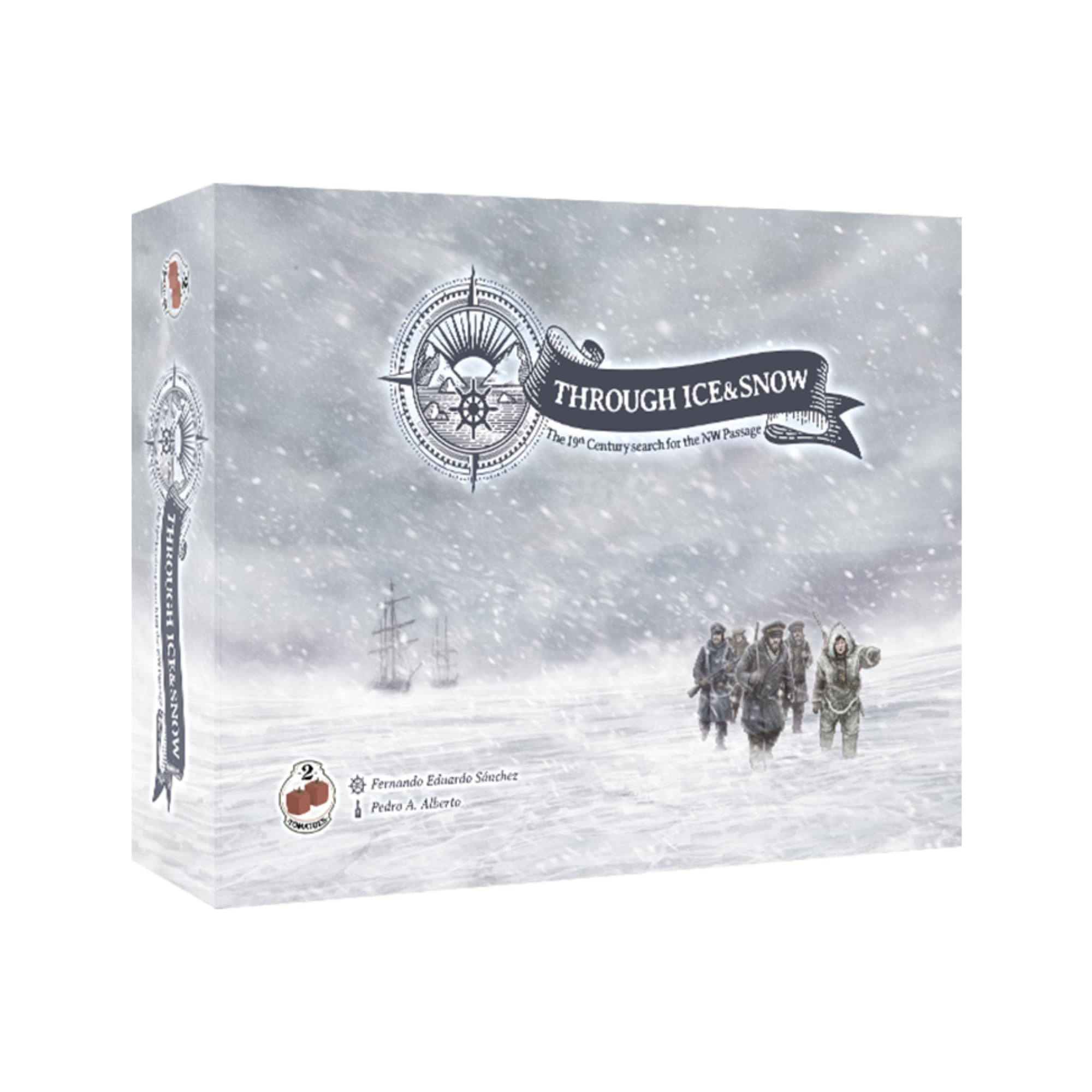 2Tomatoes Games Through Ice and Snow Arktis-Erkundungsbrettspiel