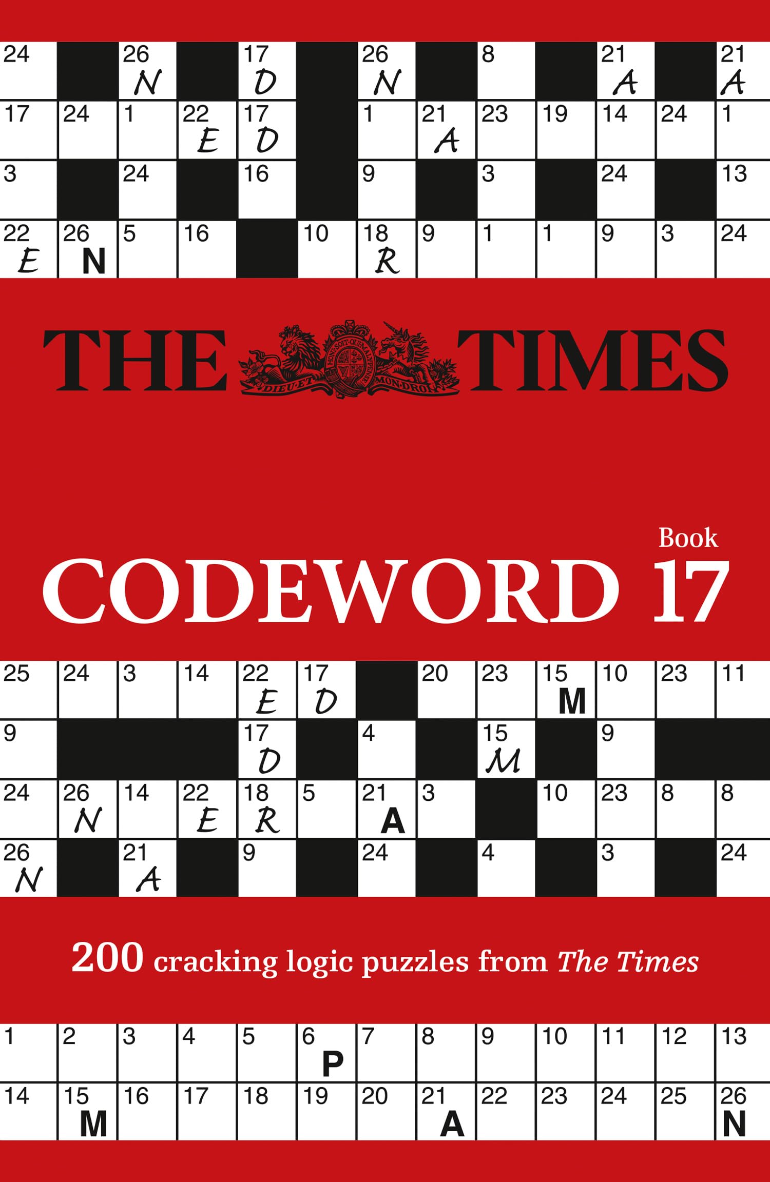 Times Books The Times Codeword 17 - 200 Logic Puzzles | Paperback | English