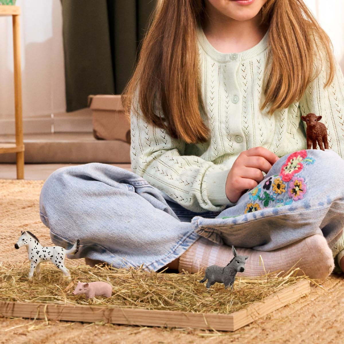 Schleich Farm World Farm Babies Set - 4 Figures | Ages 3+ | 42740 4