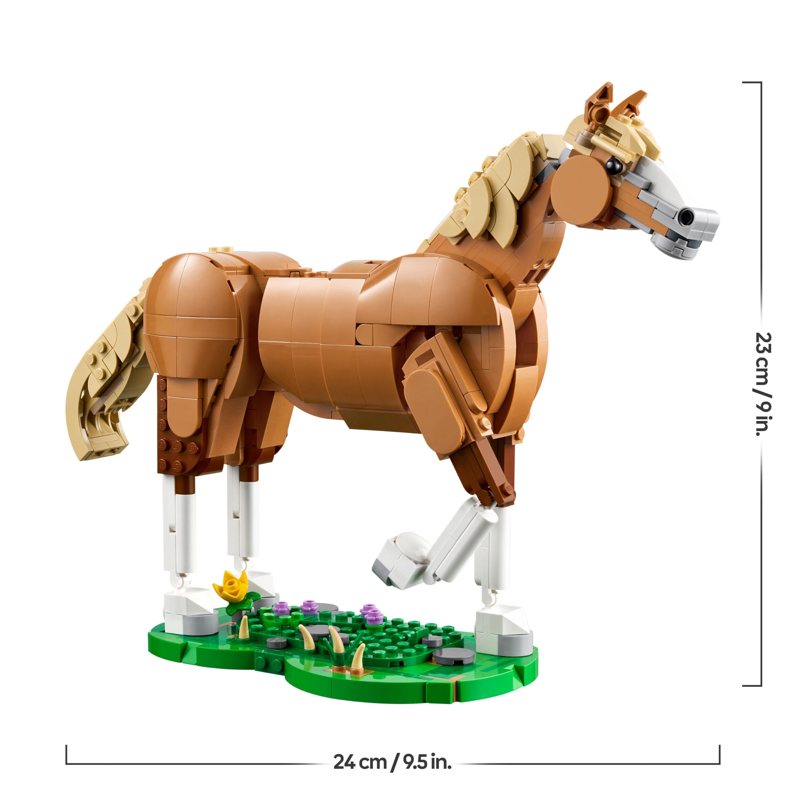 LEGO Creator 31166 Beautiful Horse Toy Building Set | 3 Models in 1 | Ages 9+ 8