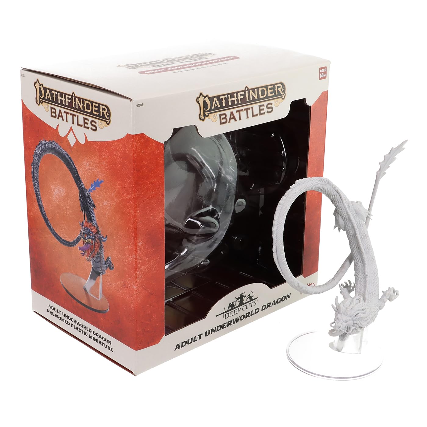 WizKids Pathfinder Battles Adult Underworld Dragon Miniature - Plastic | 454g