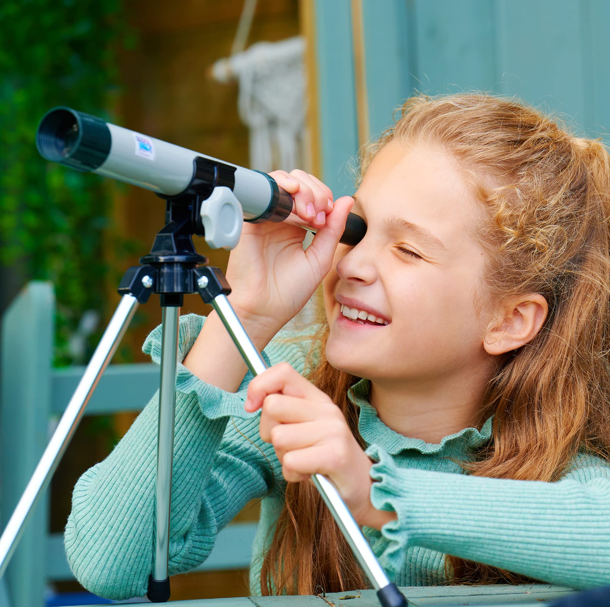 Science Mad 30mm Telescope - 15x Magnification | Ages 6+ | Includes Tripod 6