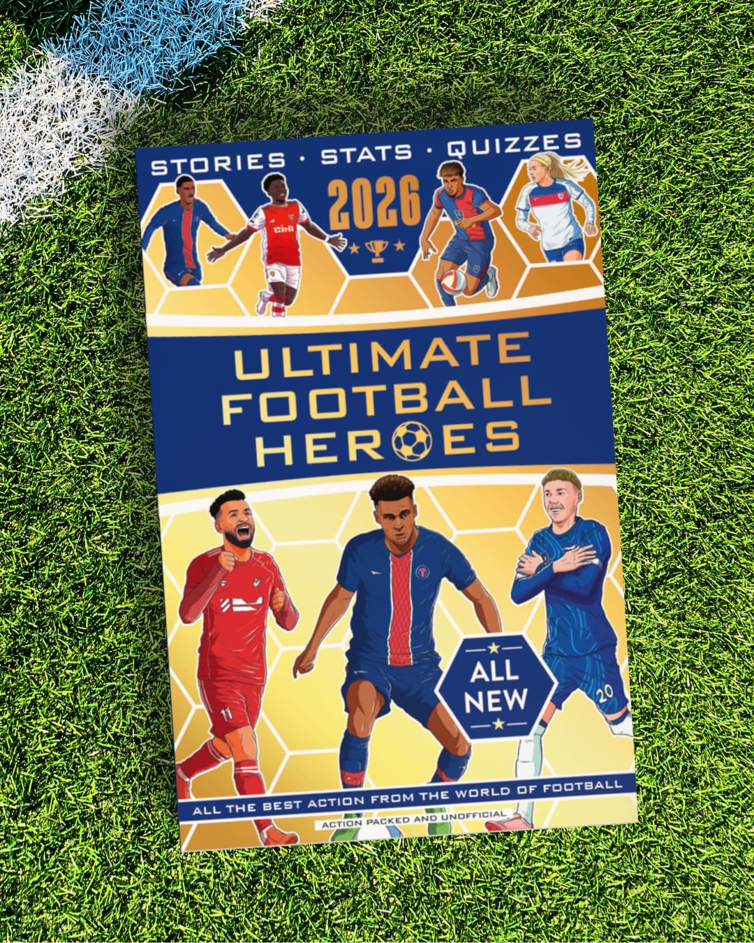 Dino Books Ultimate Football Heroes 2026 Reference Book | Paperback | English | Ages 8-12 3