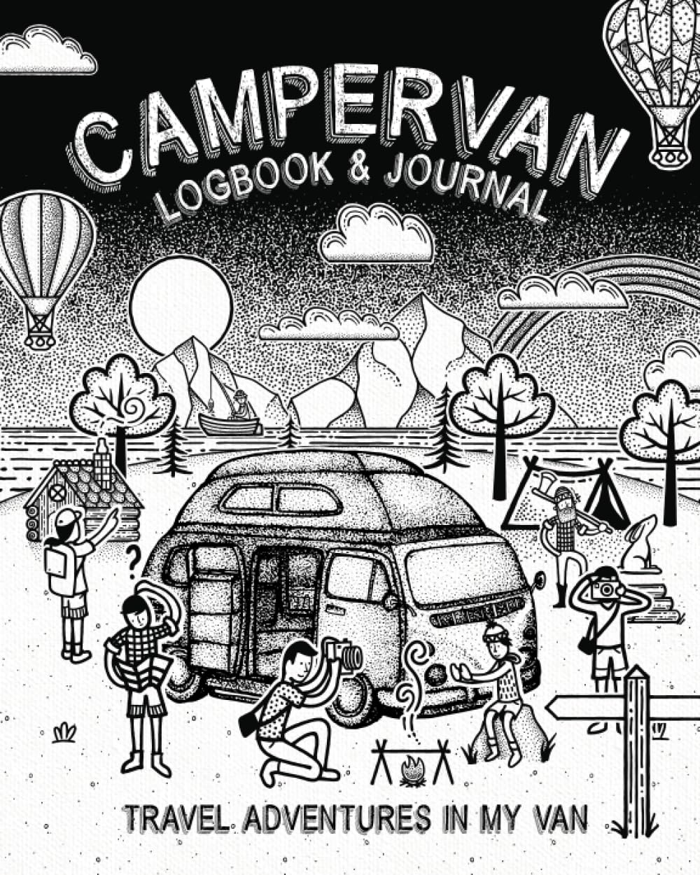 Herbert Publishing Campervan Logbook & Journal - 120 Pages | Paperback | 203x7x254mm