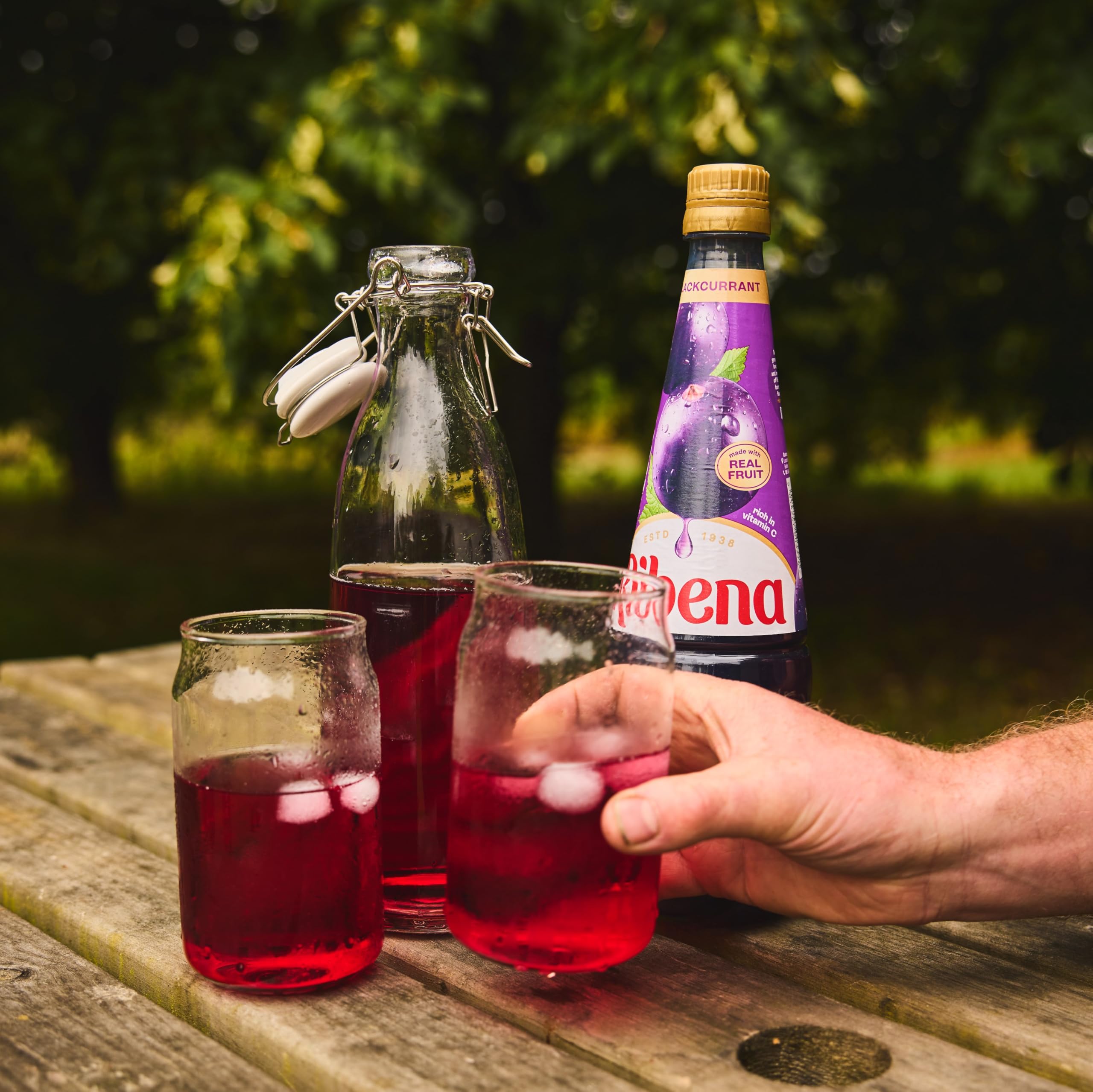 Ribena Blackcurrant Squash Concentrate - Rich in Vitamin C | 850ml | 100% Recycled Bottle 8