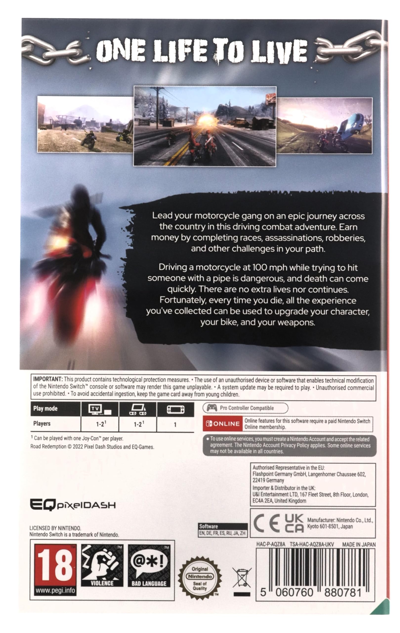 Road Redemption – Nintendo Switch 14
