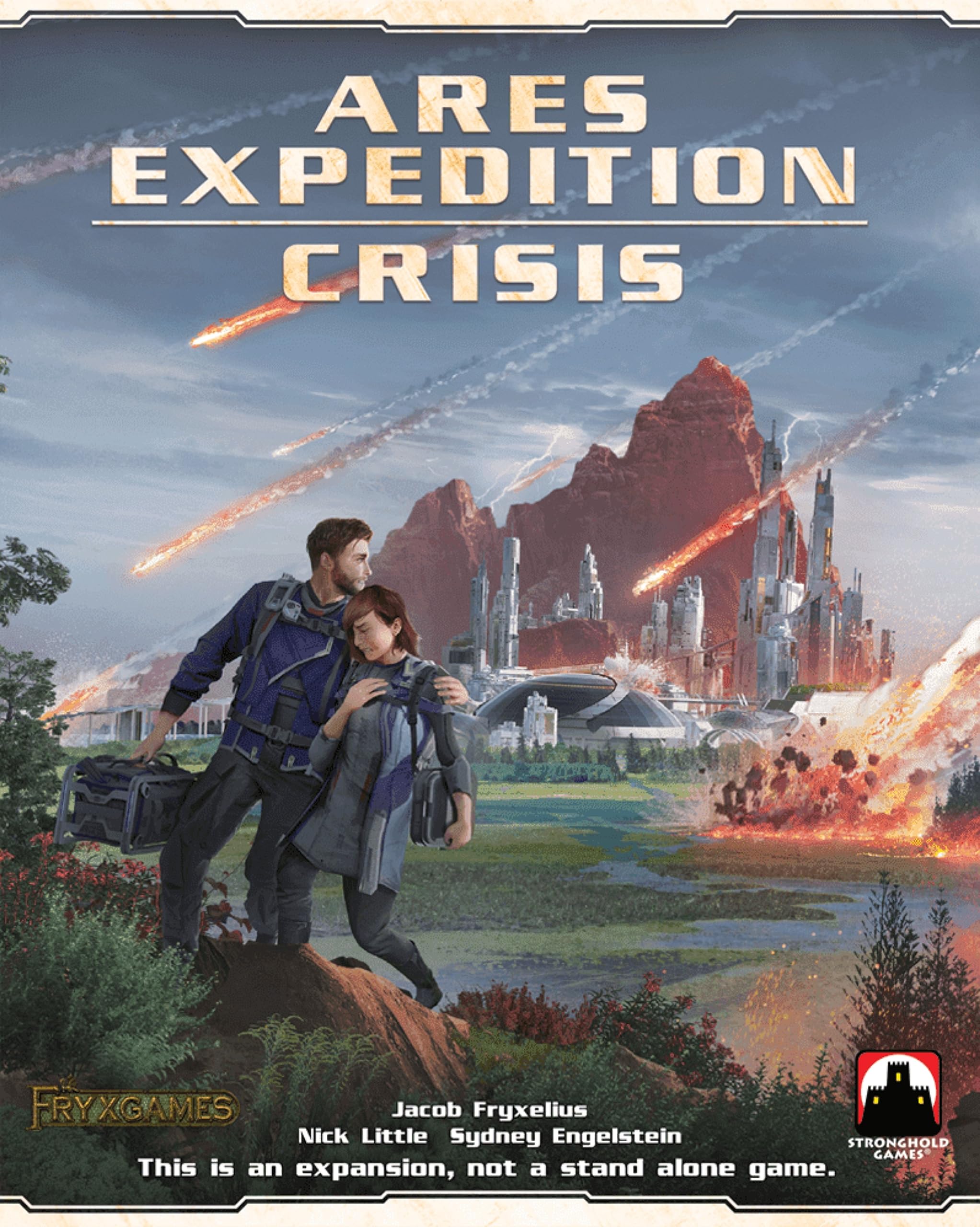Stronghold Games TM Ares Expedition Crisis Board Game | Co-op Engine Building | 4 Players | 60 Min