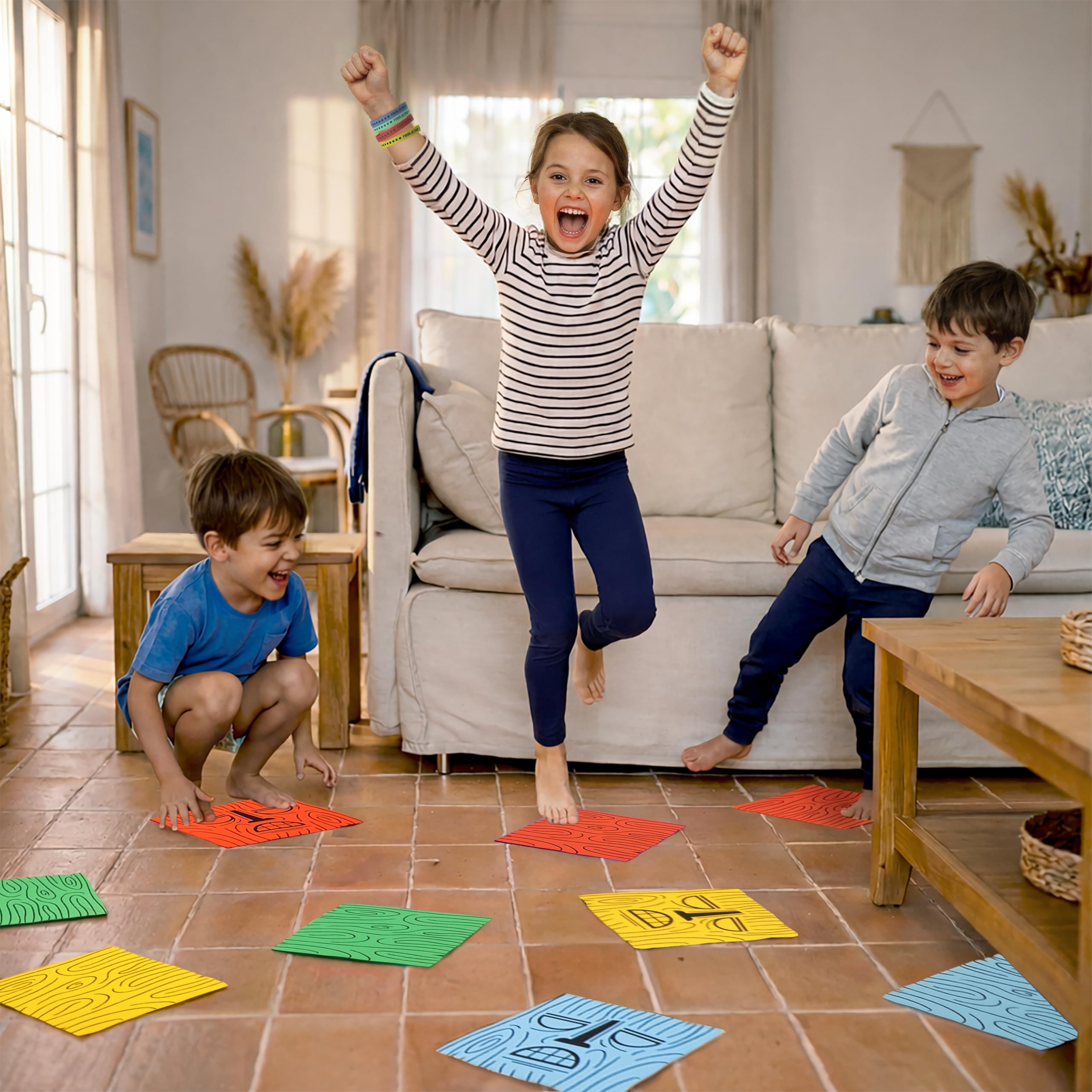 The floor is lava Classic Edition Interactive Floor Game for Kids Ages 5+ | 1-5 Players 4