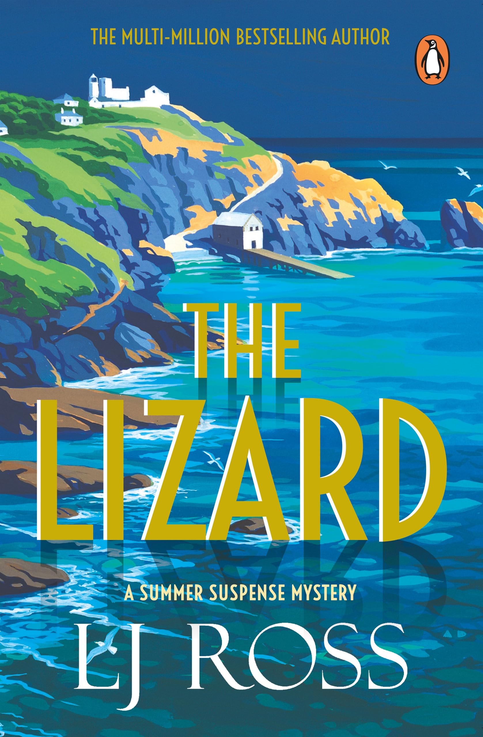 LJ Ross - The Lizard: Escapist Mystery Thriller | Paperback | Book 5 of Summer Suspense Mysteries