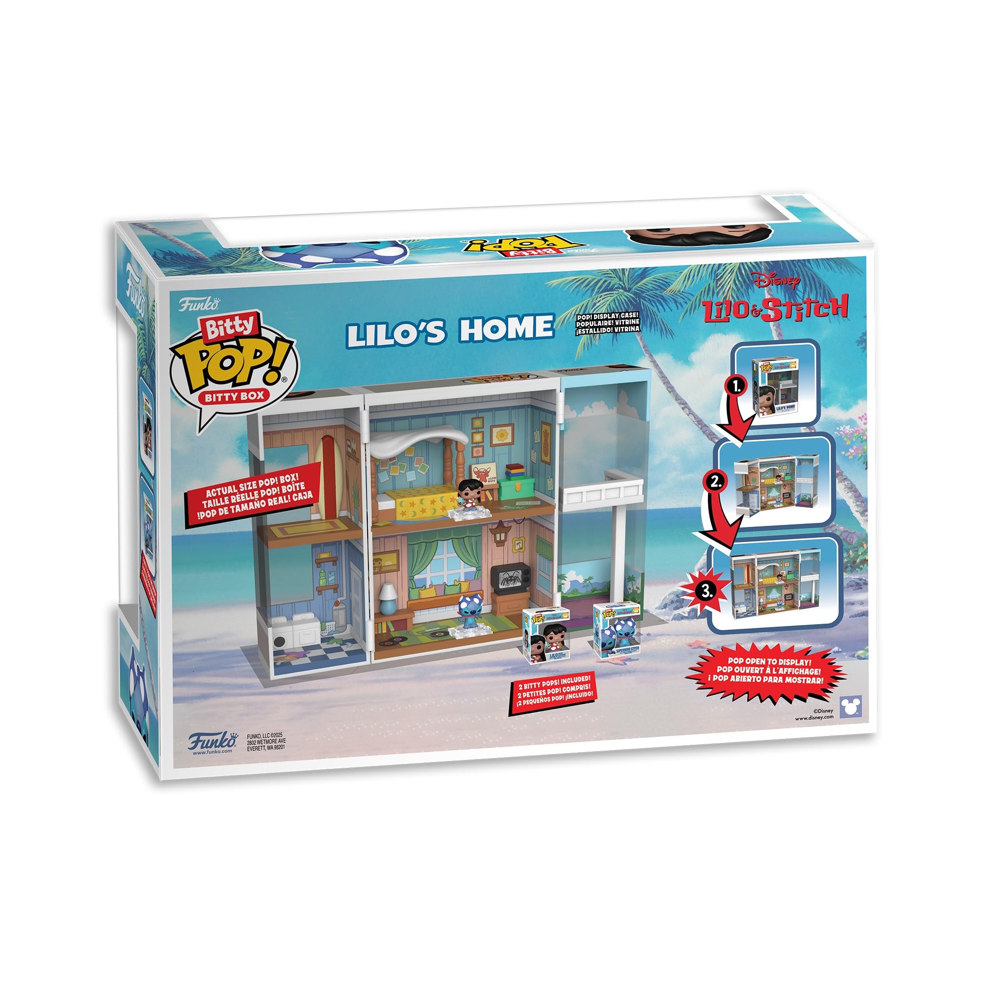 Funko Bitty Pop! Bitty Boxes: Lilo & Stitch - Lilo's Home Playset | Vinyl | Multicolor 4