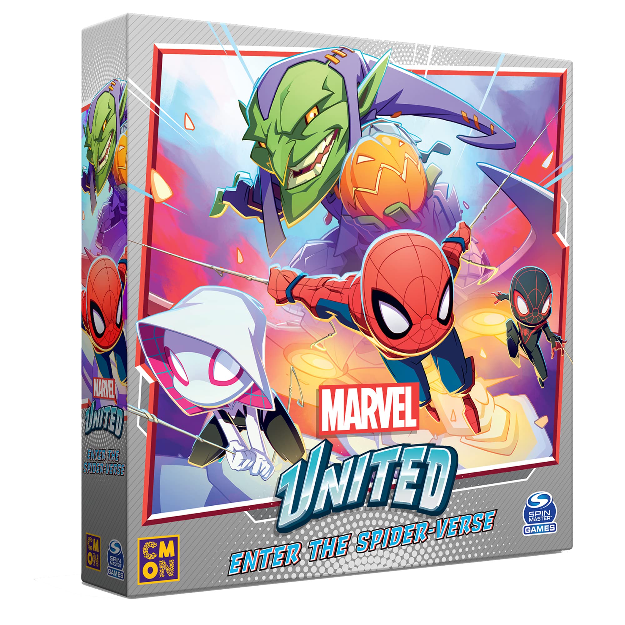 CMON Marvel United: Enter the Spider-Verse Expansion - Cooperative Board Game for 1-4 Players
