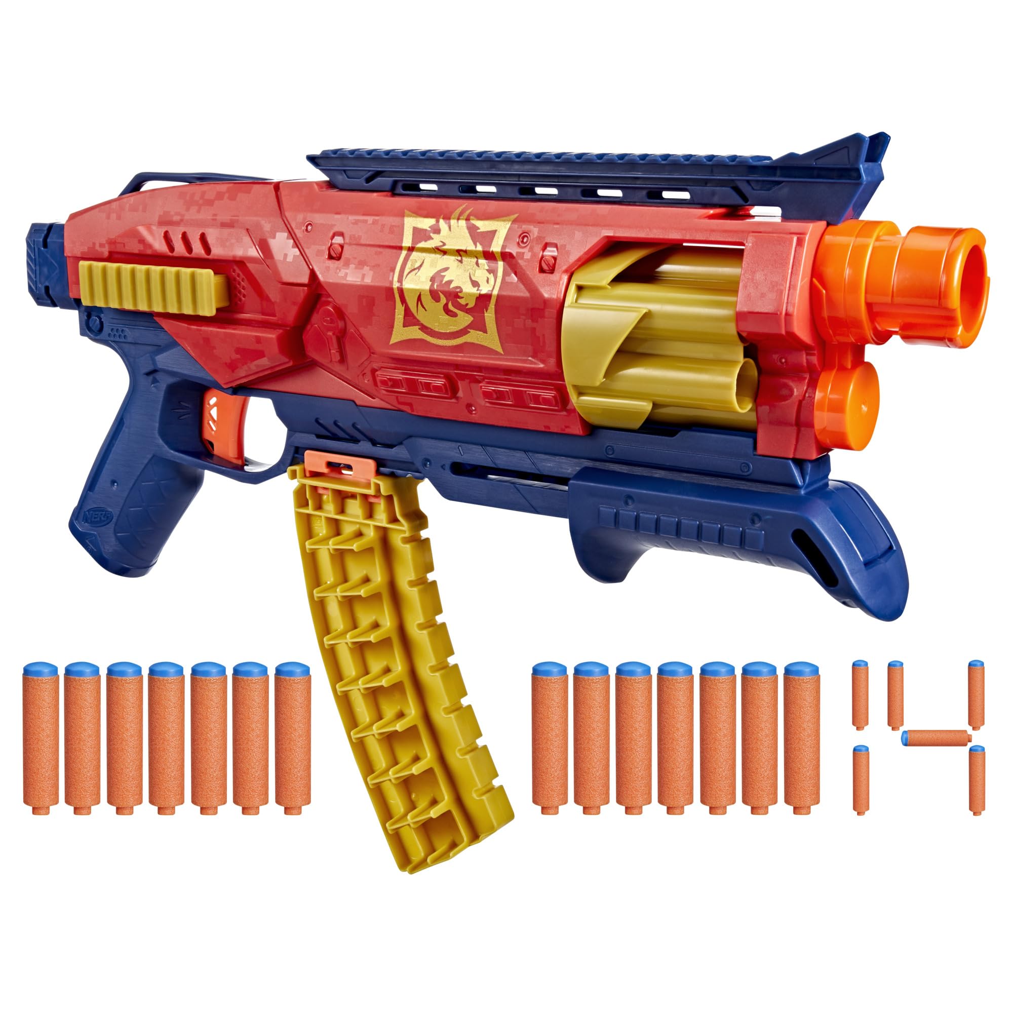 Hasbro Nerf Loadout Shadowspeed Recon Blaster with 14-Dart Storage Attachment | Ages 8+ 3