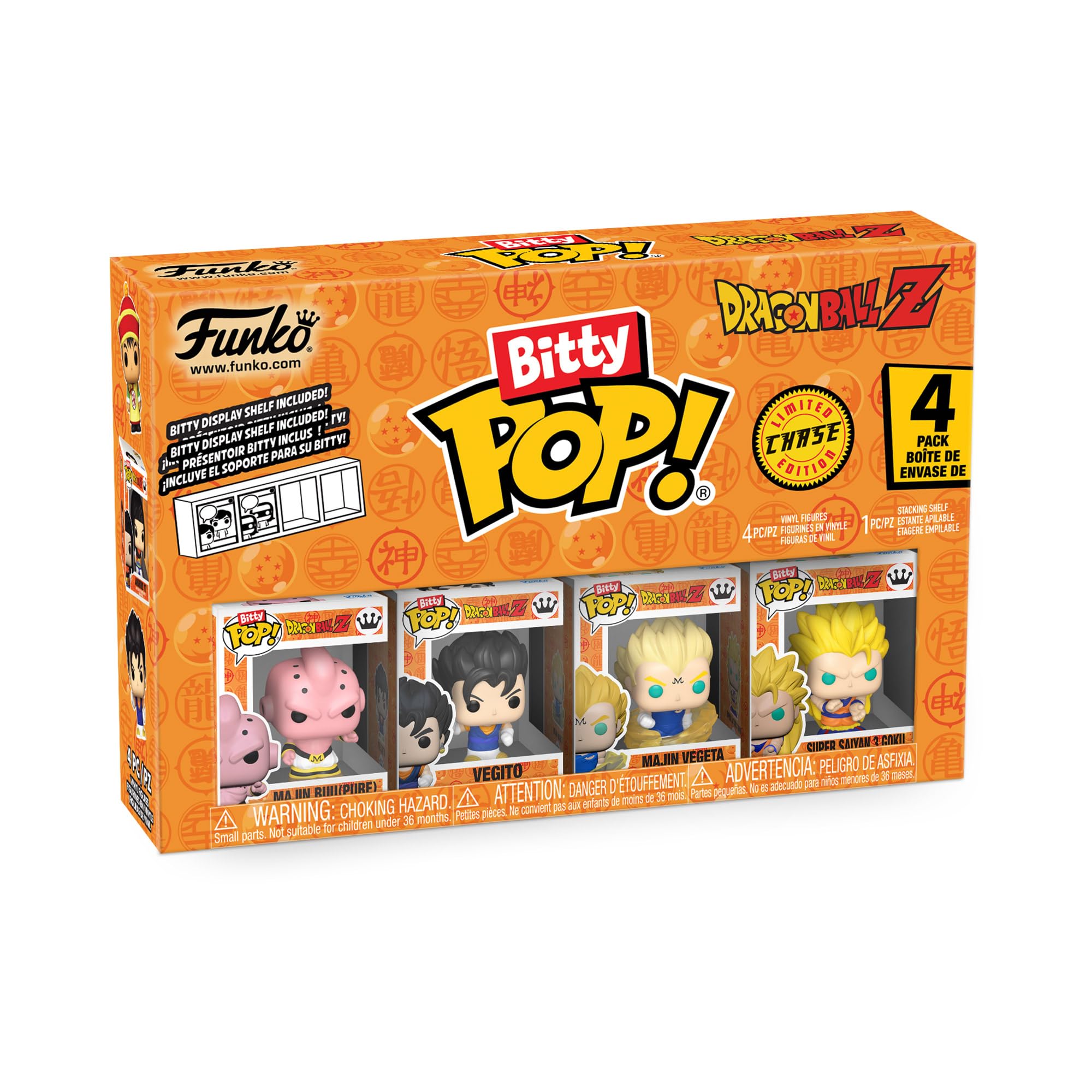 Funko Bitty Pop! Dragon Ball Z - Goku & Nimbus 4 Pack | Miniature Figures | 0.9 inch