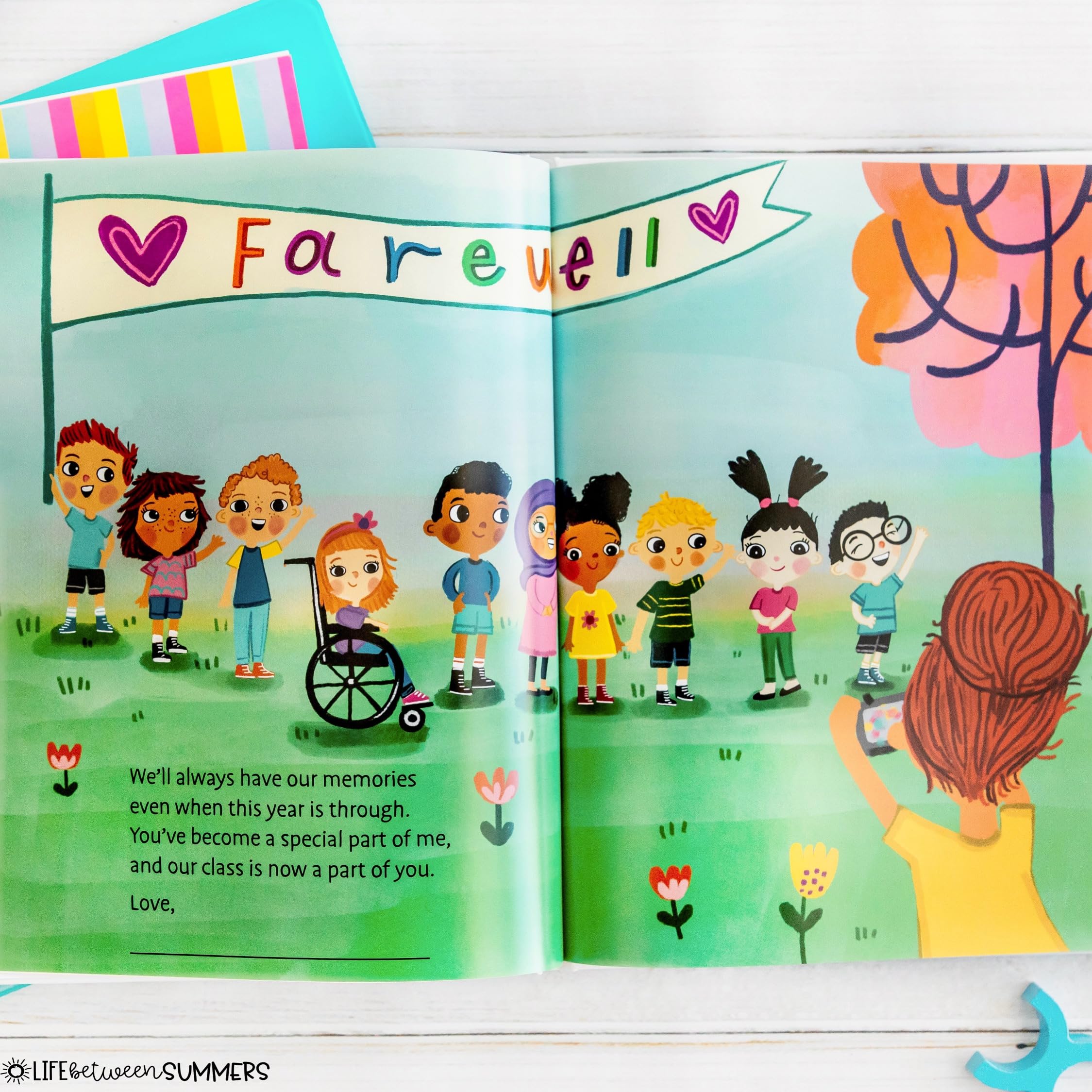 Life Between Summers A Letter From Your Teacher: On the Last Day of School | Paperback | Ages 4-10 6