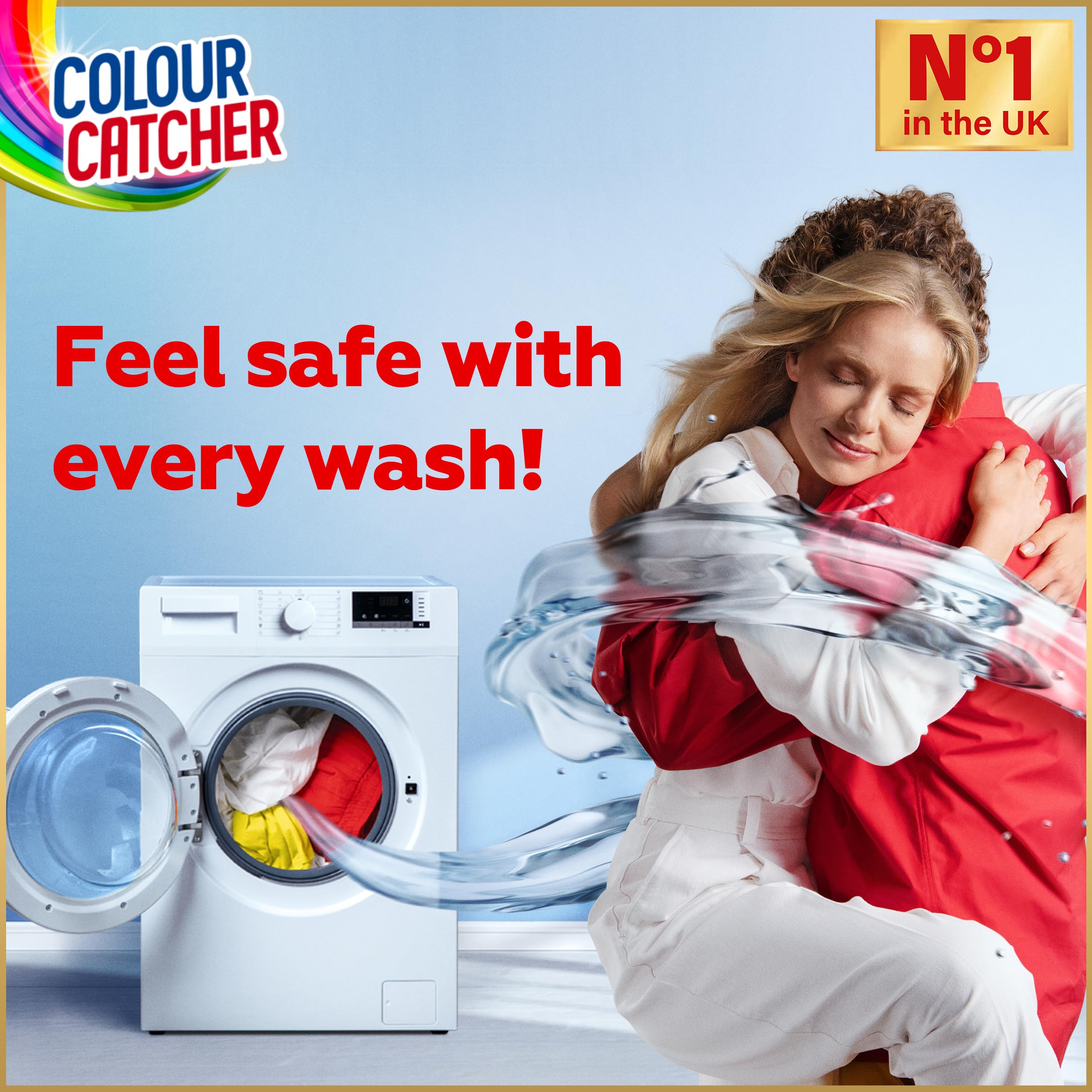 Colour Catcher Colour Protection Sheets - Prevents Colour Run | 52 Sheets 3