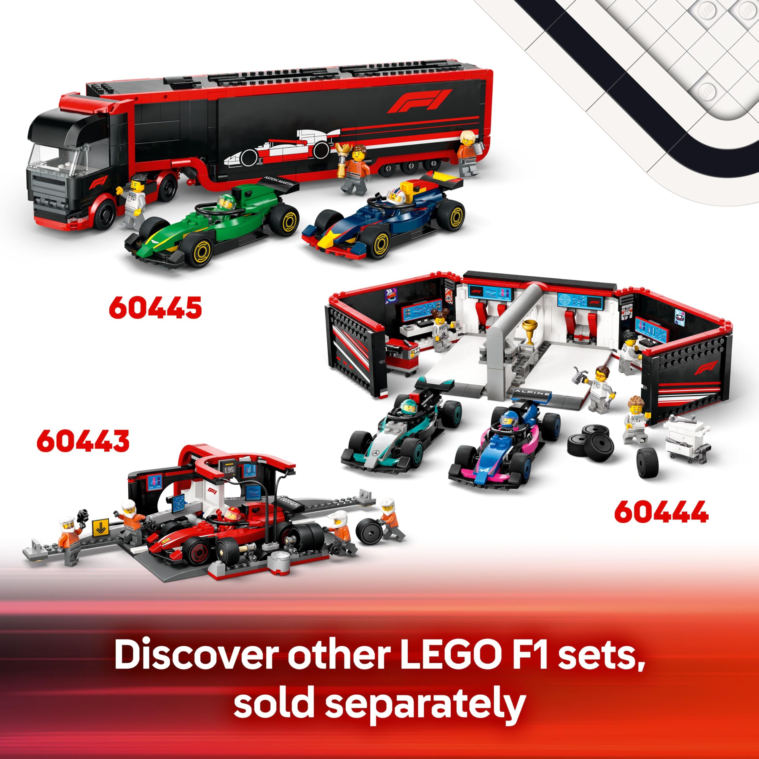 LEGO City 60442 F1 Driver with McLaren Race Car Building Set | Ages 6+ 6