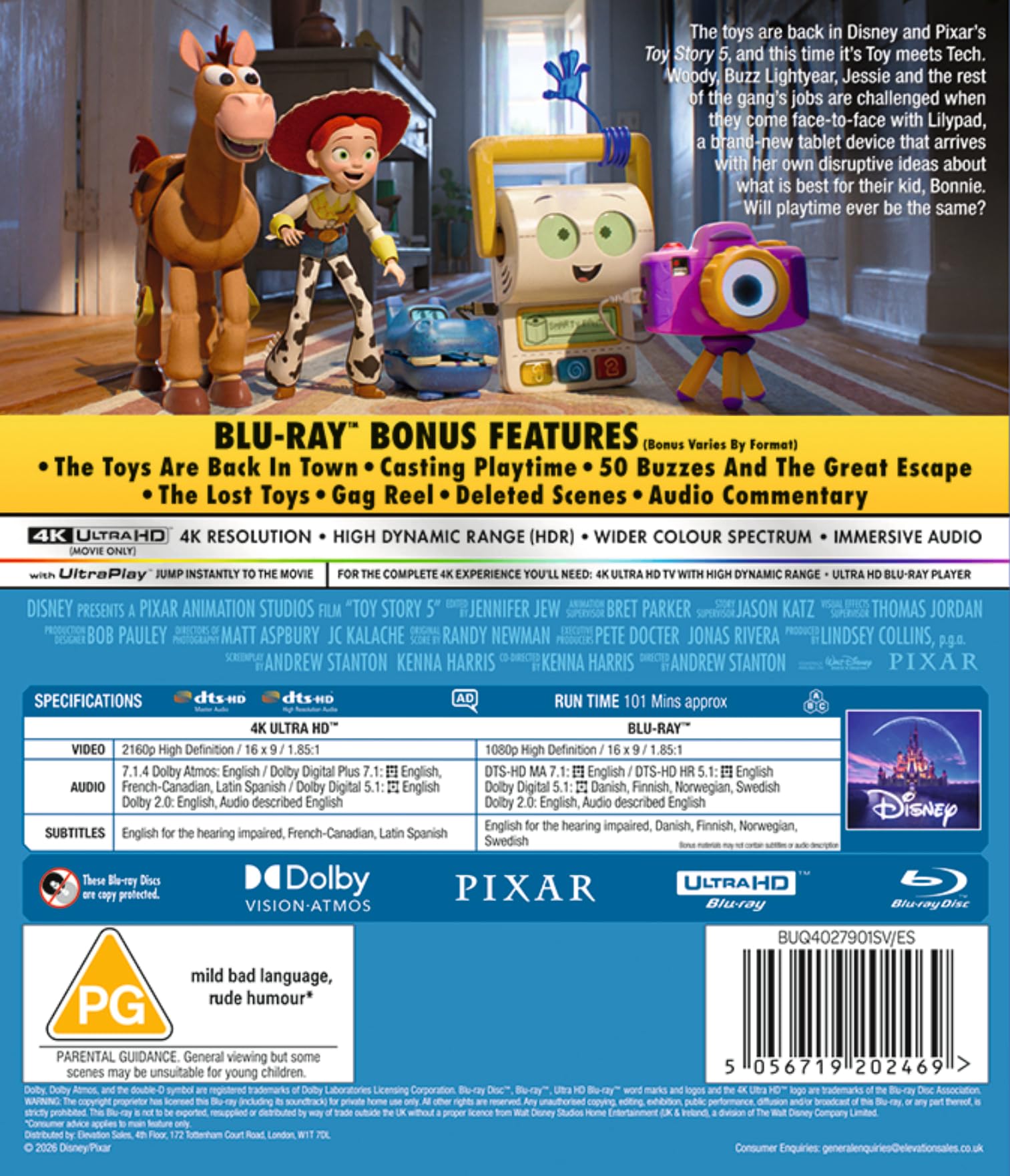 Toy Story 5 [4K UHD Blu-ray] 6