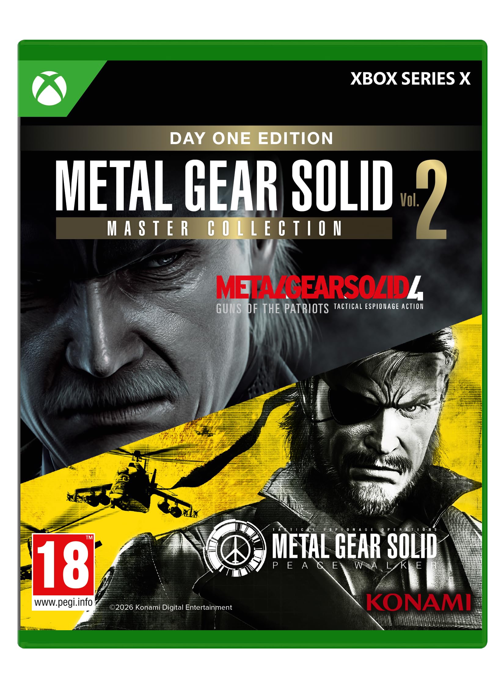 Metal Gear Solid: Master Collection Volume 2: Day One Edition [Xbox Series X]
