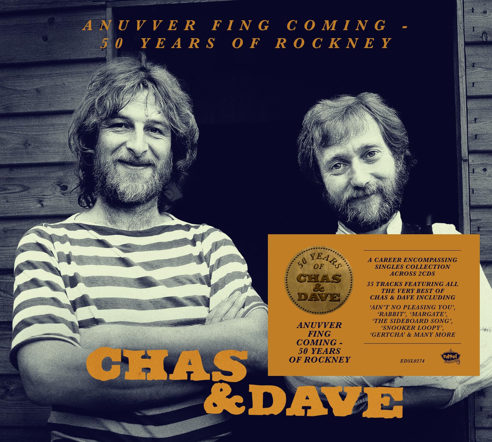 Chas & Dave - Anuvver Fing Coming - 50 Years of Rockney [2CD]