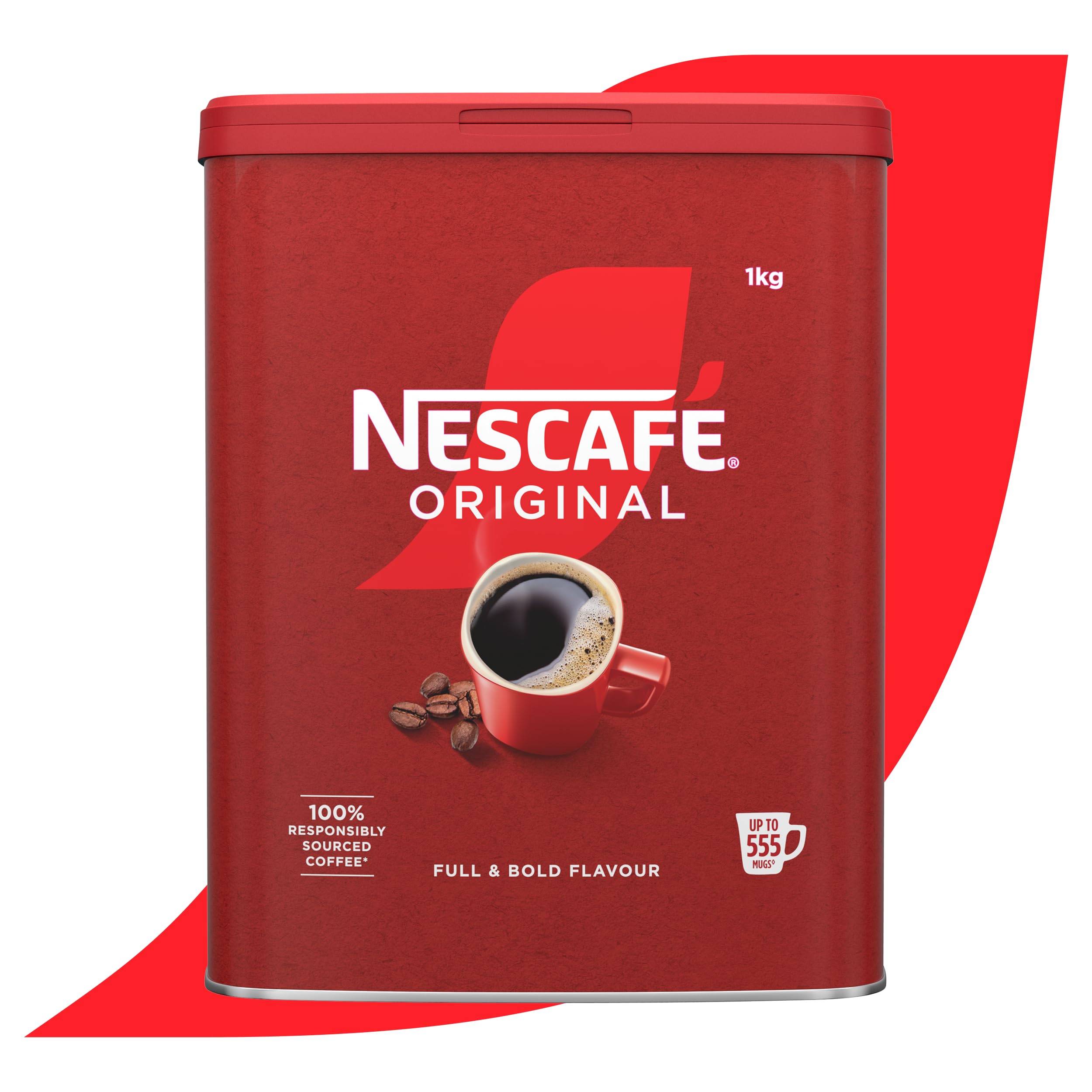 NESCAFÉ Original Instant Coffee Granules - Full Bold Flavour | 1 kg Tin