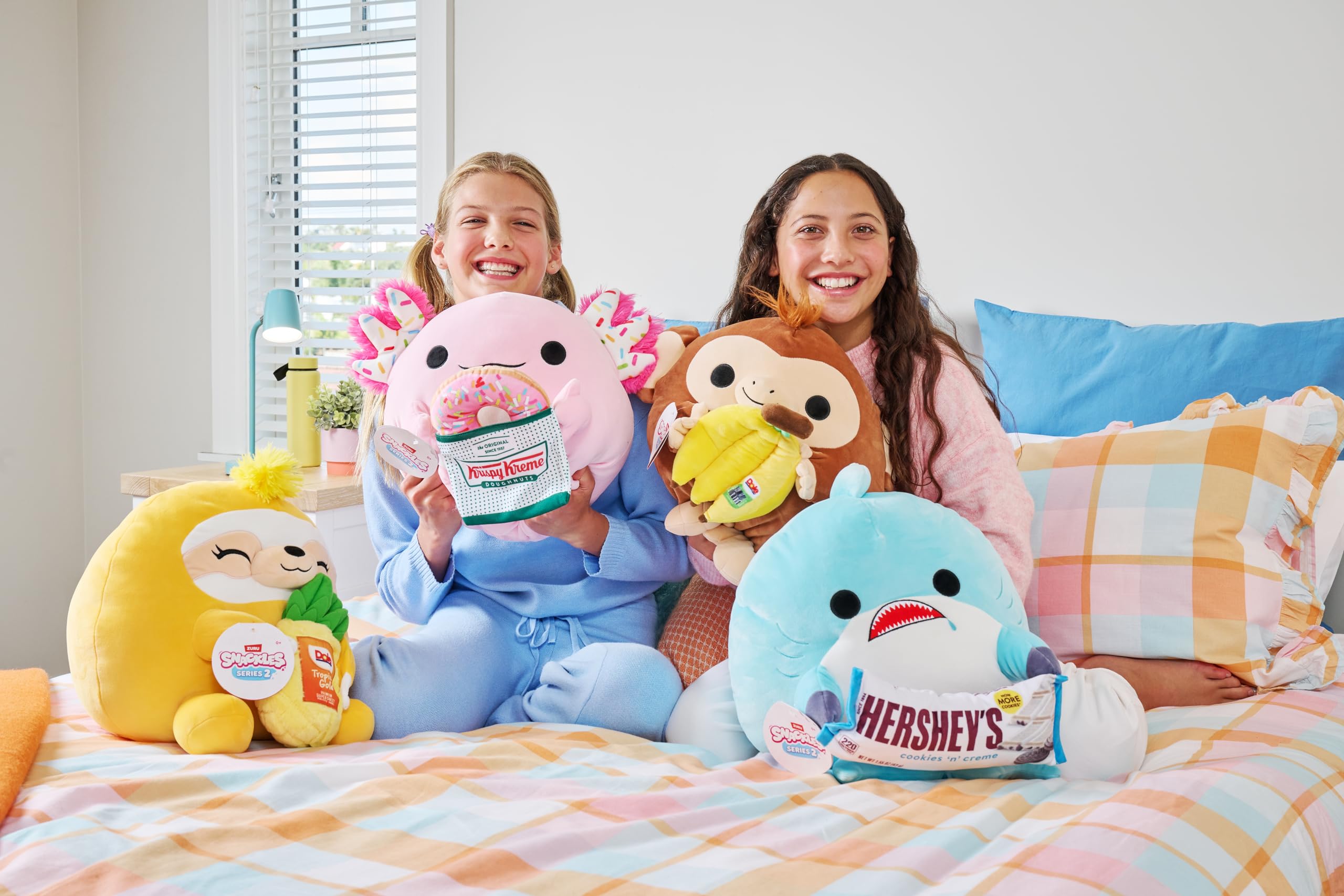 Snackles Serie 2 Pinguin (Baskin Robbins) – Superweiches 35 cm großes Plüsch-Sammelspielzeug 3