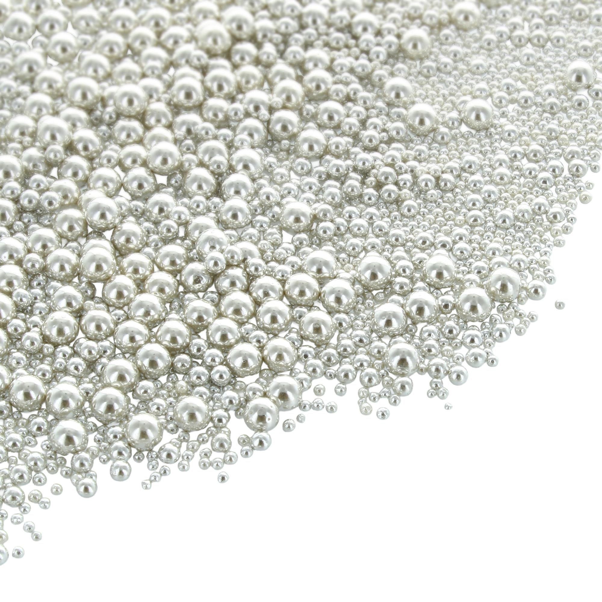 Baked with Love Silver Pearl Sprinkles - Edible Sugar Balls for Cakes & Cupcakes | 100g 4
